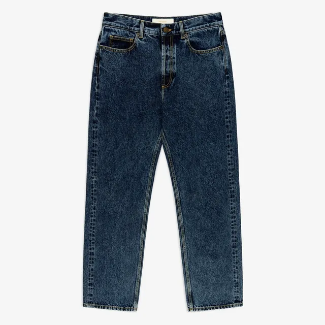 aim-leon-dore-ald-straight-fit-denim-herren-jeans-mid-wash image 1