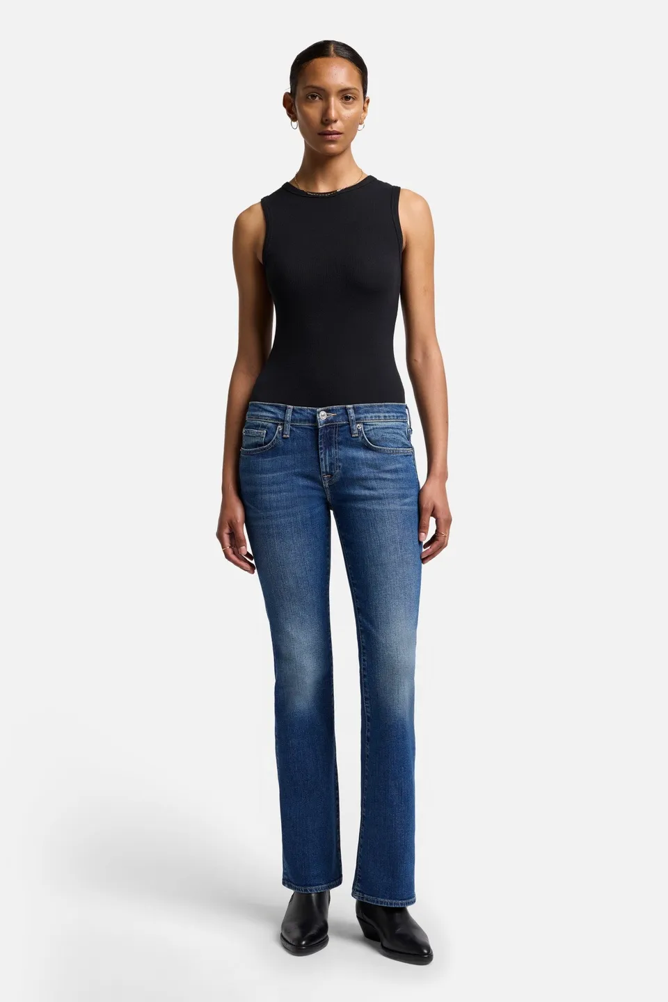 7-for-all-mankind-tailorless-original-bootcut-jeans-new-york-dark-damen image 1