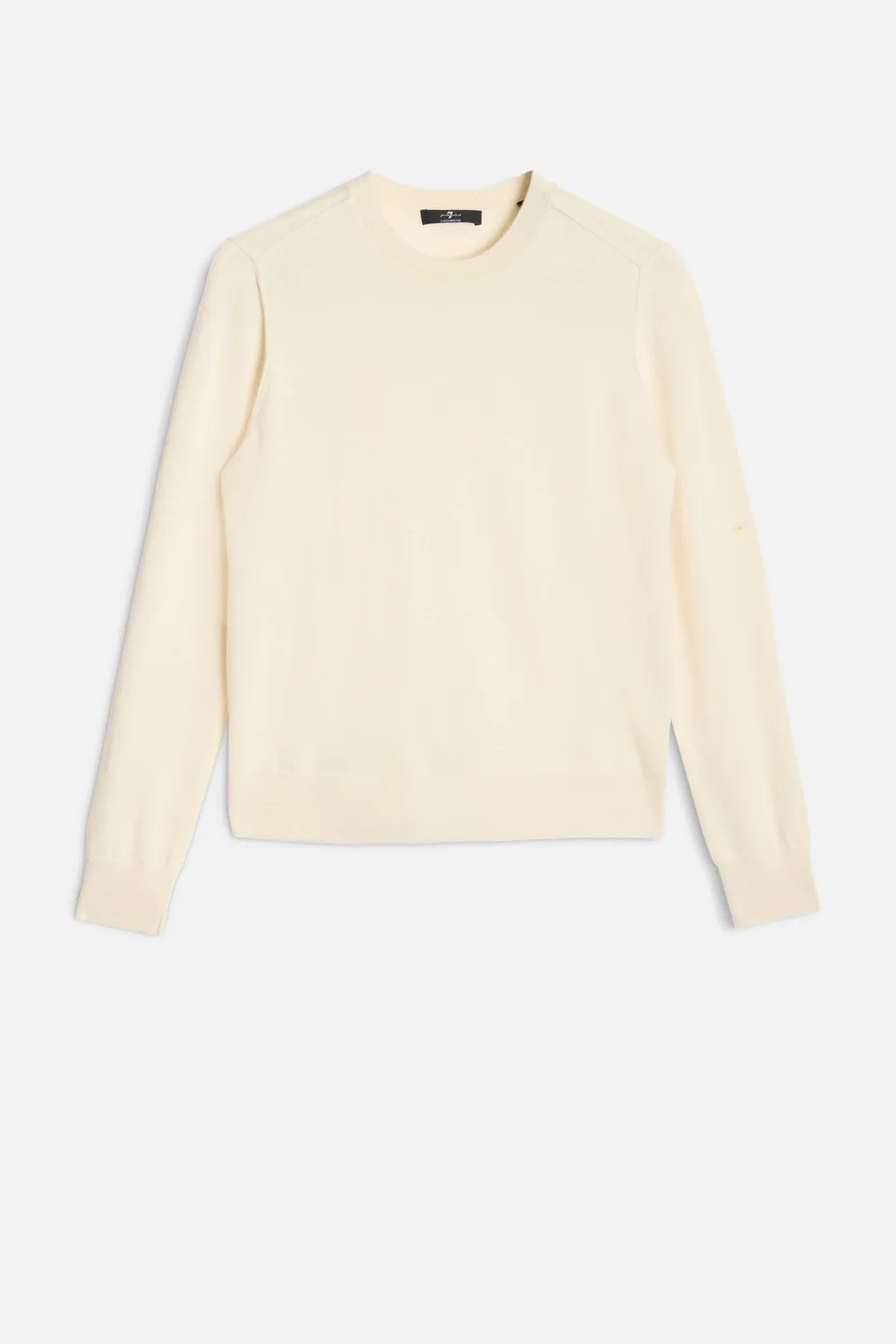 7-for-all-mankind-cashmere-crewneck-ice-white-damen-kaschmirpullover image 1