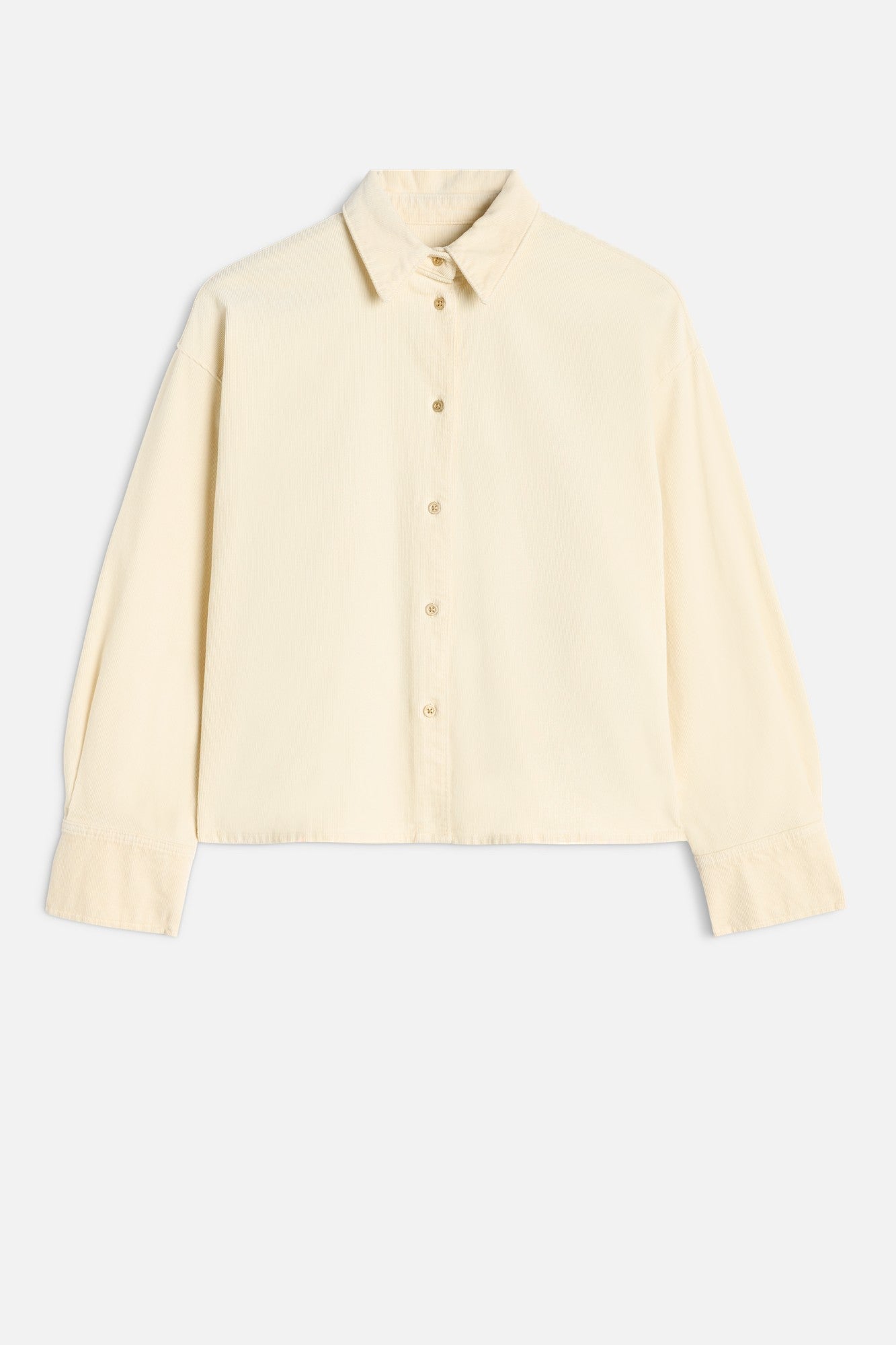 7-for-all-mankind-nina-cropped-cord-hemd-damen-eggshell-wei image 1