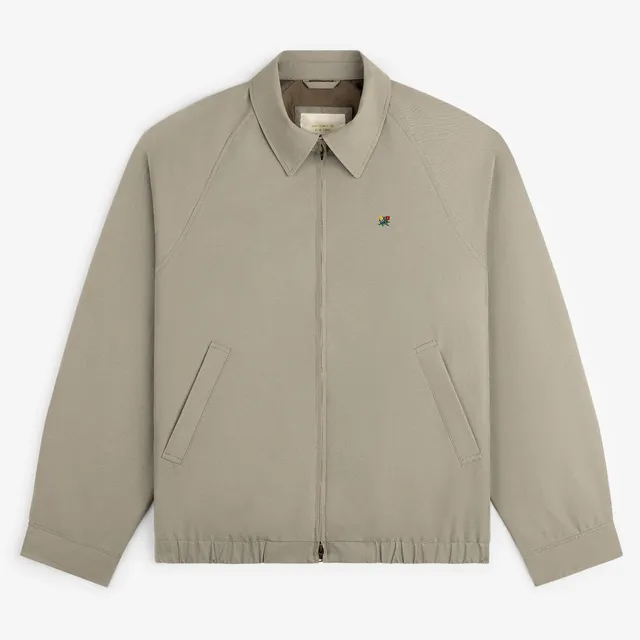 aim-leon-dore-crest-casual-jacke-taupe-cotton-nylon image 1