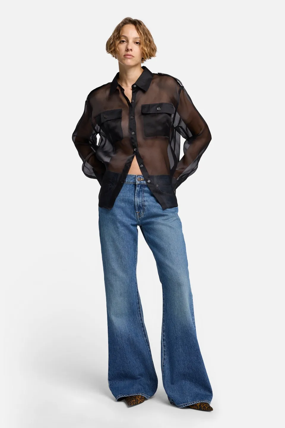 7-for-all-mankind-mankind-spencer-flare-jasper-flare-jeans-damen image 1