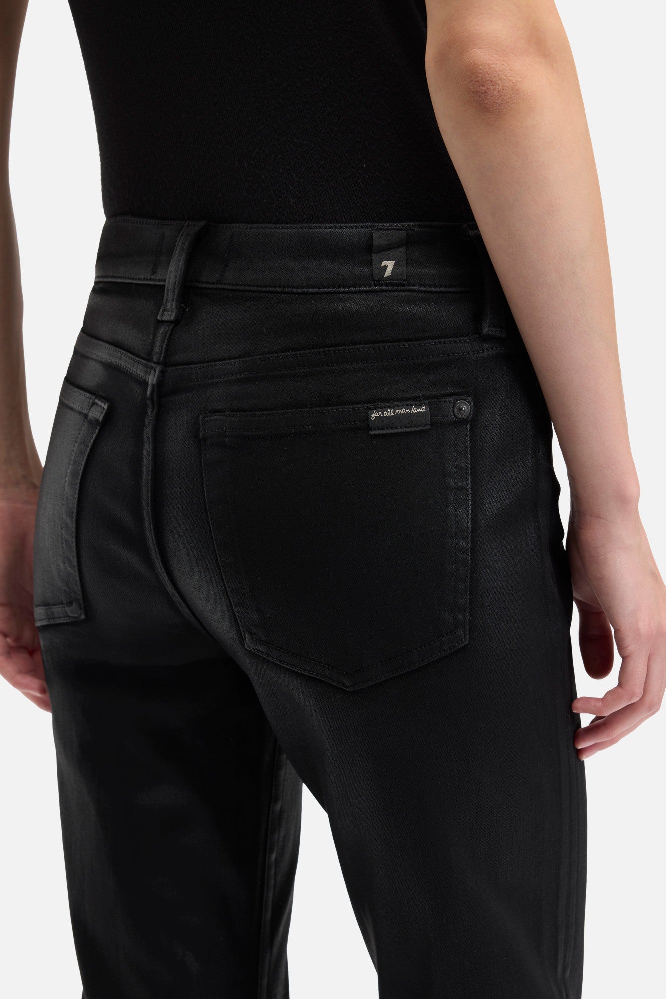 7-for-all-mankind-tailorless-dojo-coated-slim-illusion-black-damen-jeans image 5