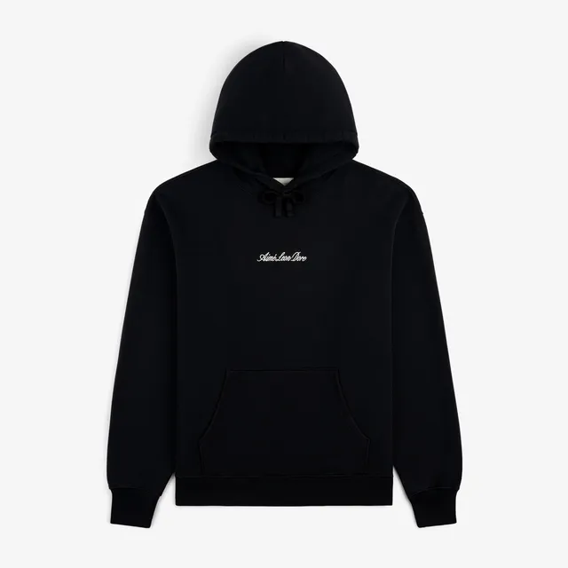 aim-leon-dore-embroidered-logo-hoodie-schwarz-530-gsm image 1