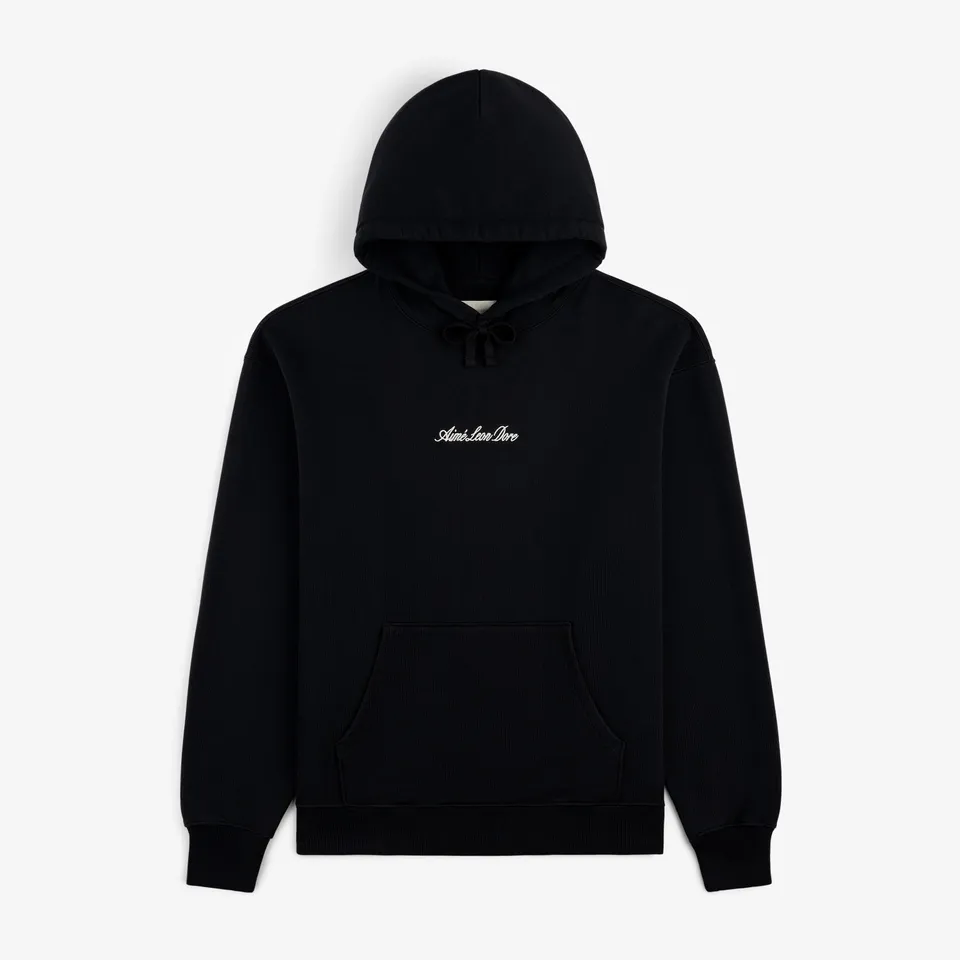 aim-leon-dore-embroidered-logo-hoodie-schwarz-530-gsm image 1