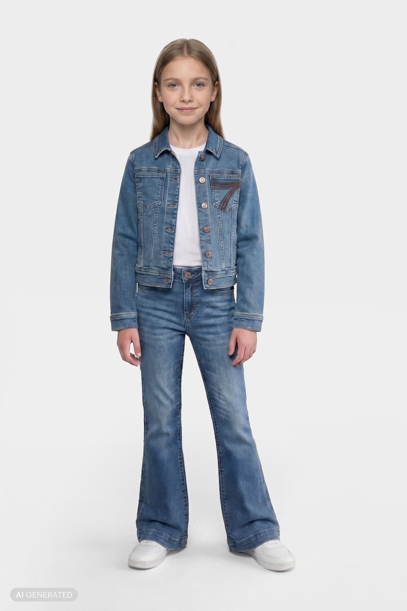 7-for-all-mankind-girls-mini-dojo-flare-jeans-slim-illusion-authentic-light image 2