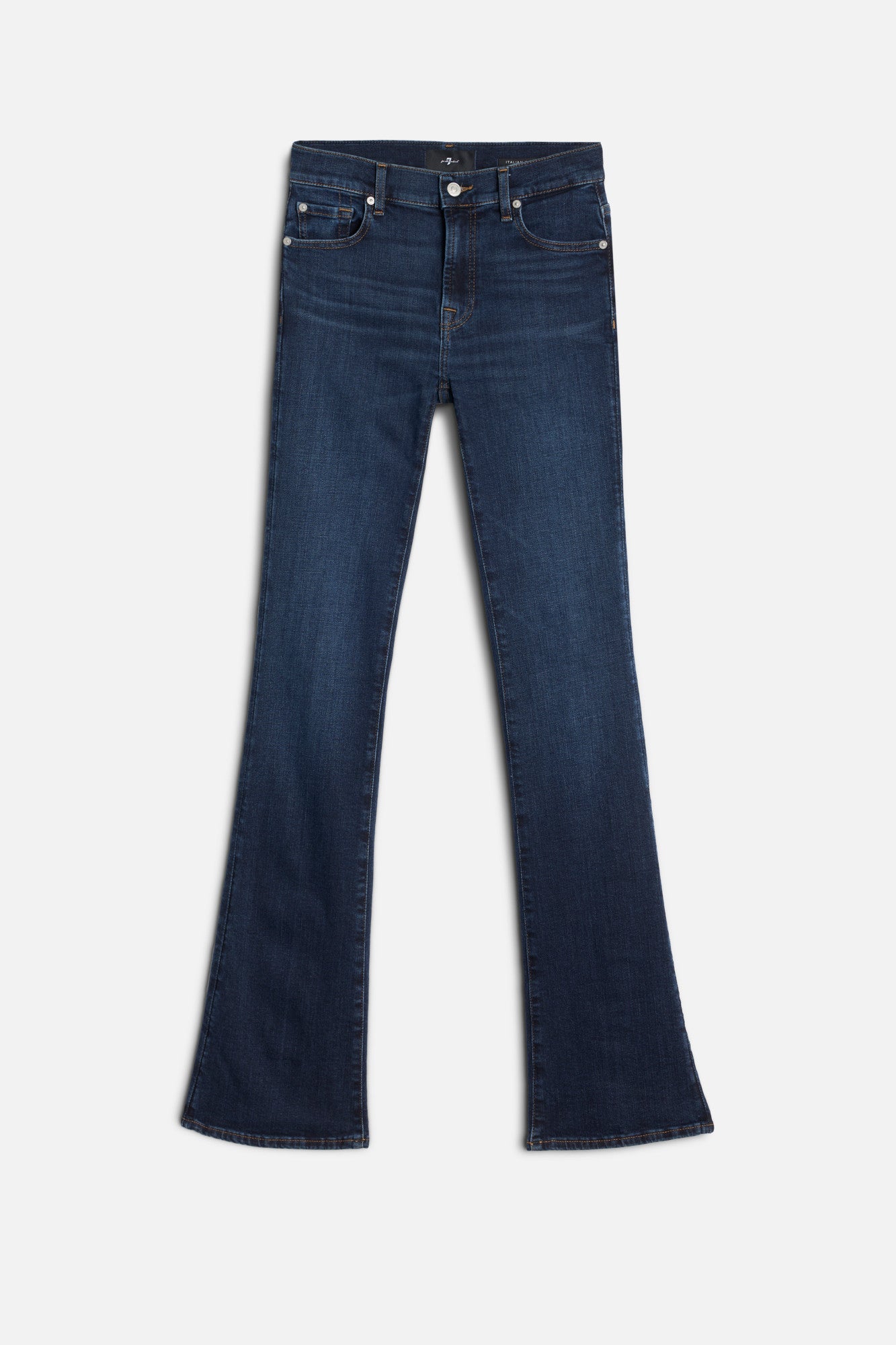 7-for-all-mankind-embellished-pocket-bootcut-jeans-midnight-fade-damen image 7