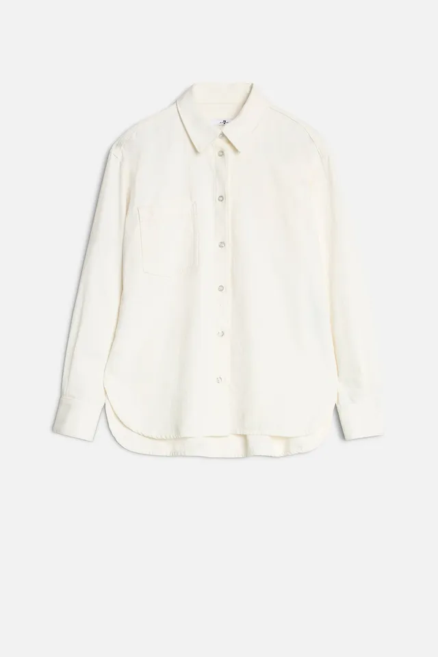 7-for-all-mankind-linen-blend-easy-shirt-damen-hemd-ostuni image 1