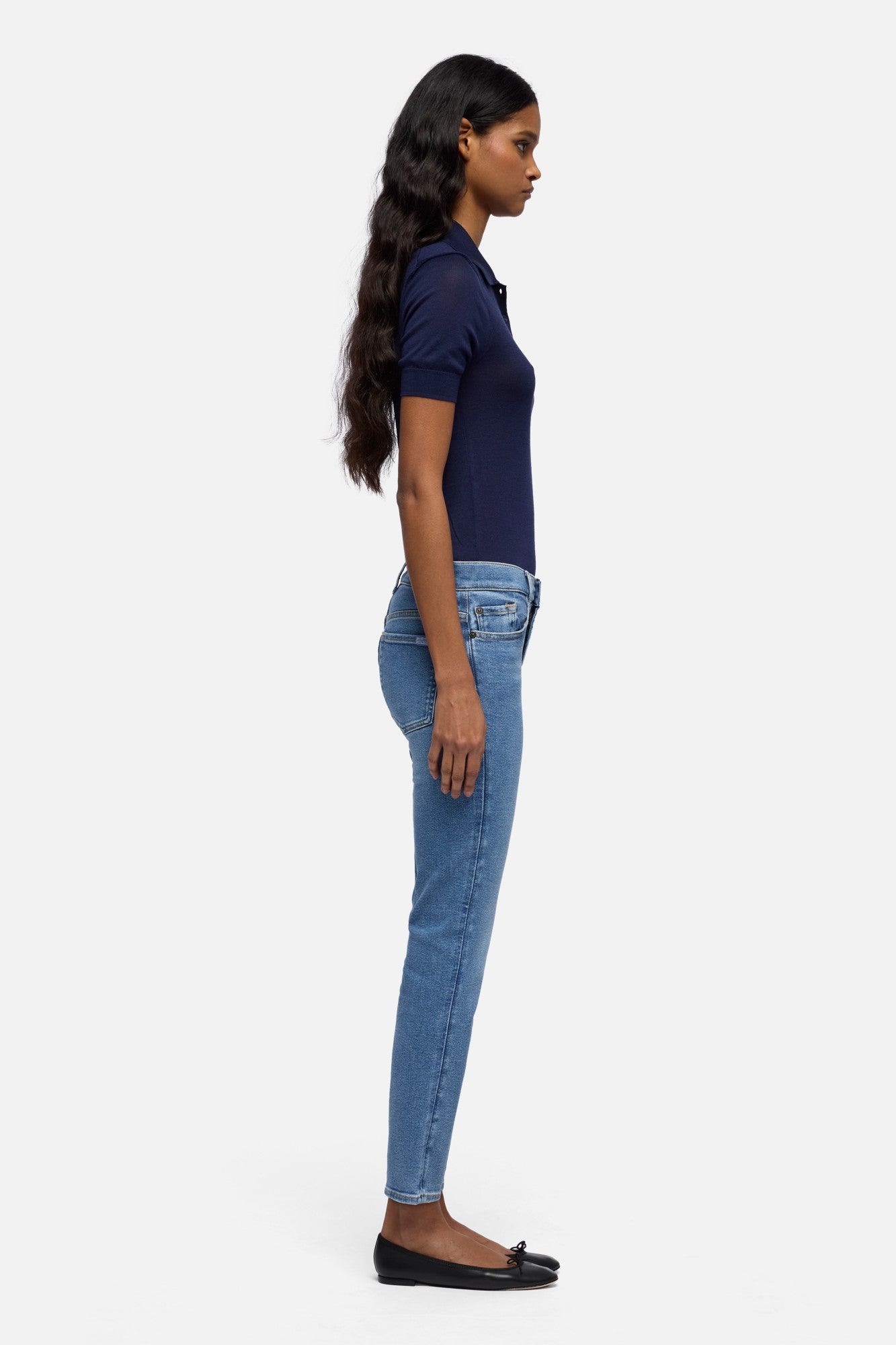 7-for-all-mankind-roxanne-ankle-skinny-jeans-luxe-vintage-legend-damen image 7