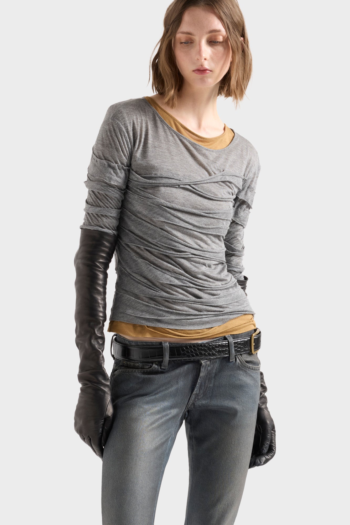 7-for-all-mankind-ribbon-long-sleeve-tee-viscose-slate image 3