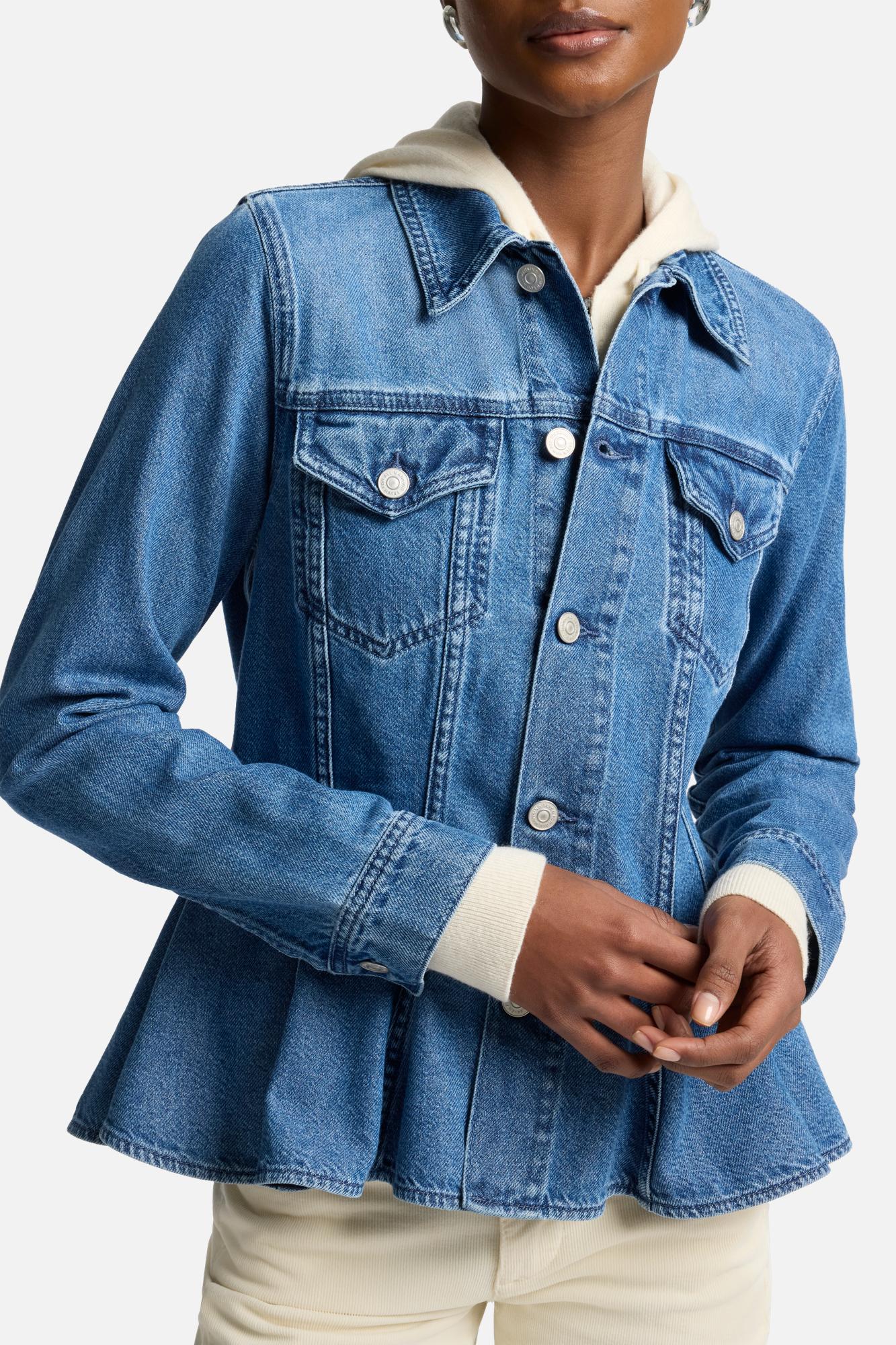 7-for-all-mankind-weightless-denim-flounce-trucker-jacke-hilo image 8