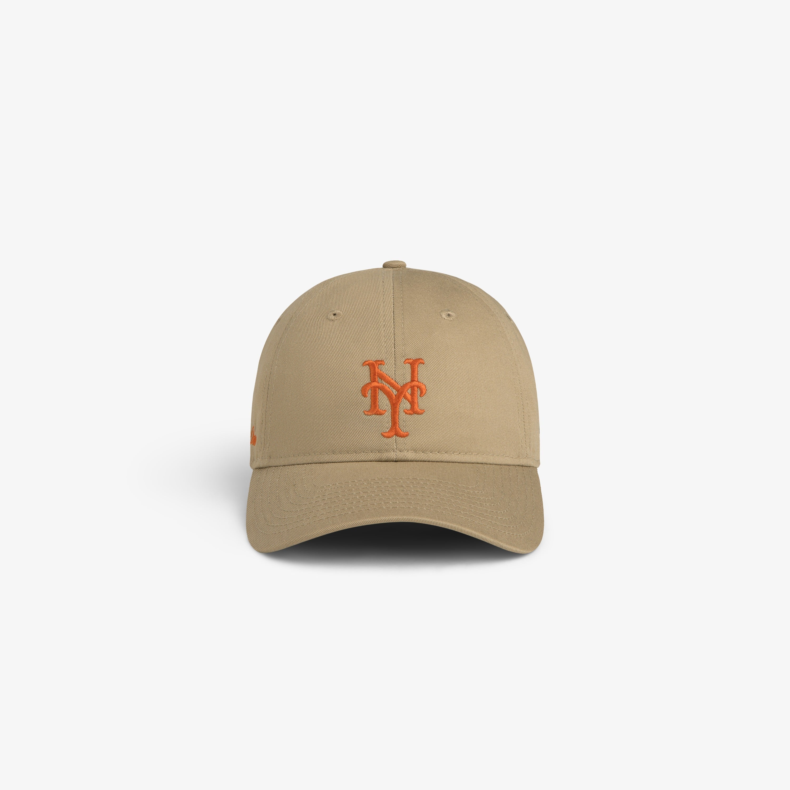aim-leon-dore-x-new-era-mets-ballpark-hat-kappe-tan image 1
