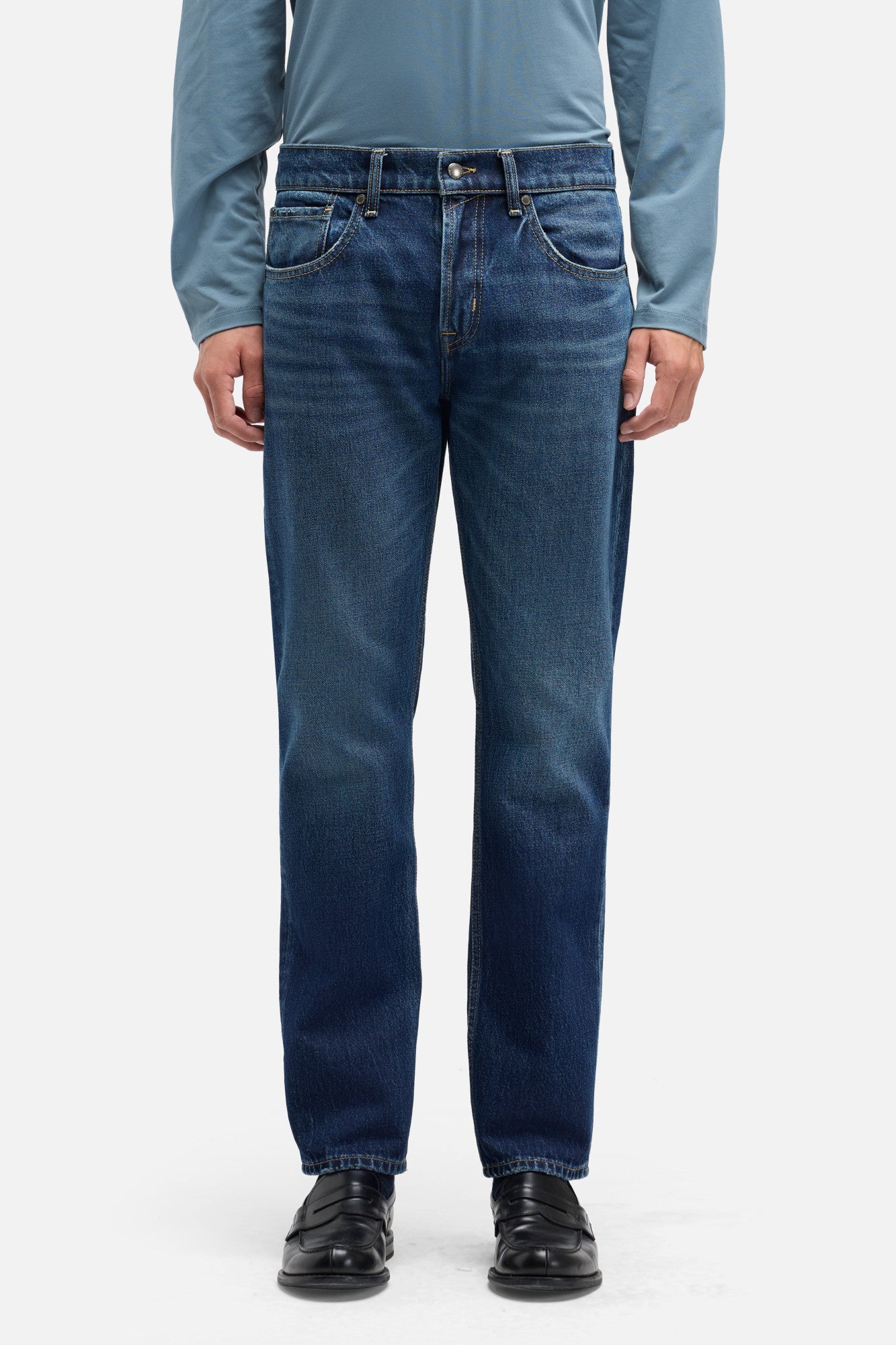 7-for-all-mankind-the-straight-herren-jeans-dark-blue-wash image 3