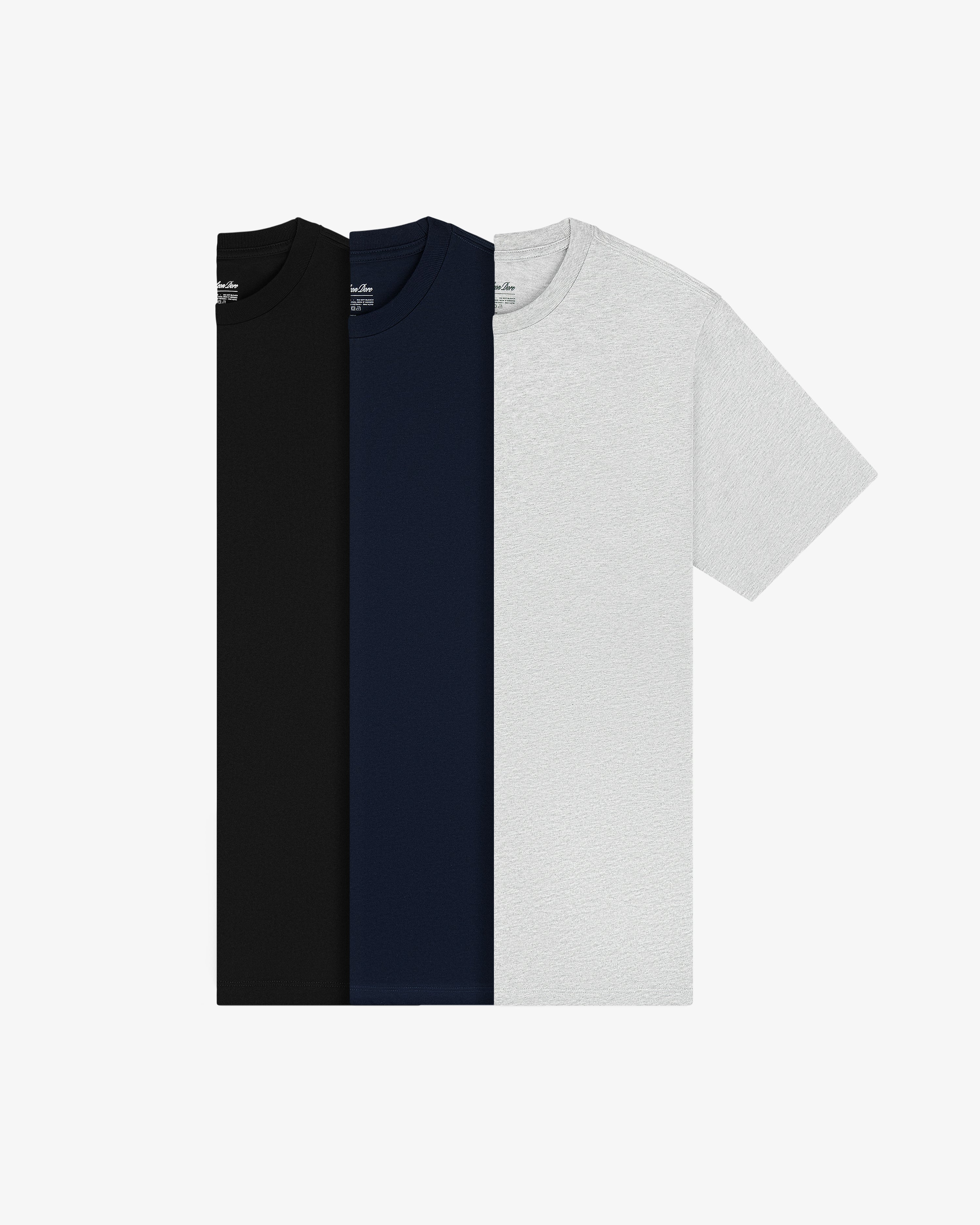aim-leon-dore-t-shirt-3er-pack-multi-color-regular-fit image 2