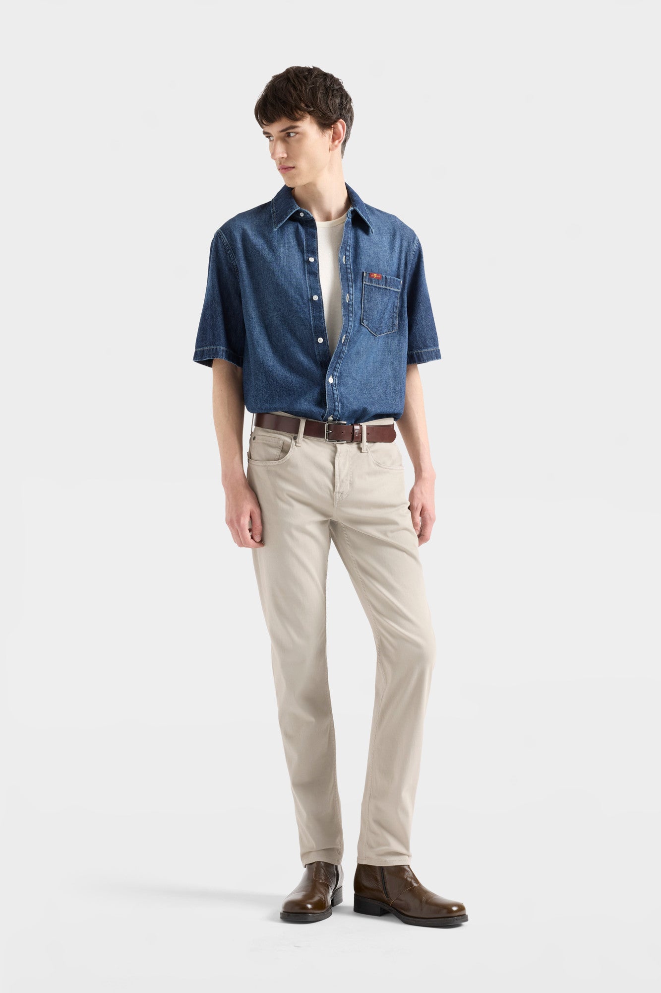 7-for-all-mankind-short-sleeve-regular-hemd-denim-duster-herren image 2