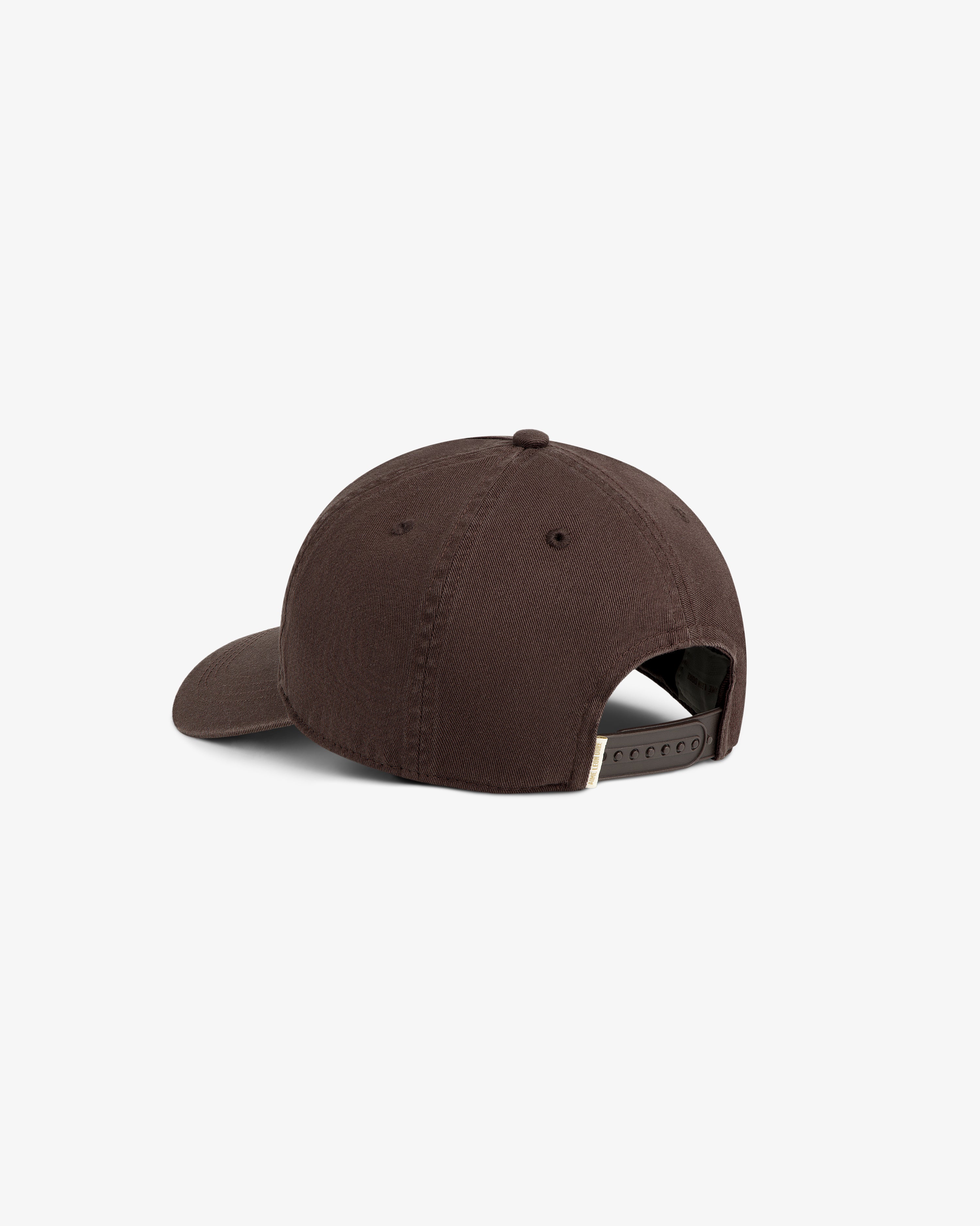 aim-leon-dore-micro-logo-hat-braun-5-panel image 5