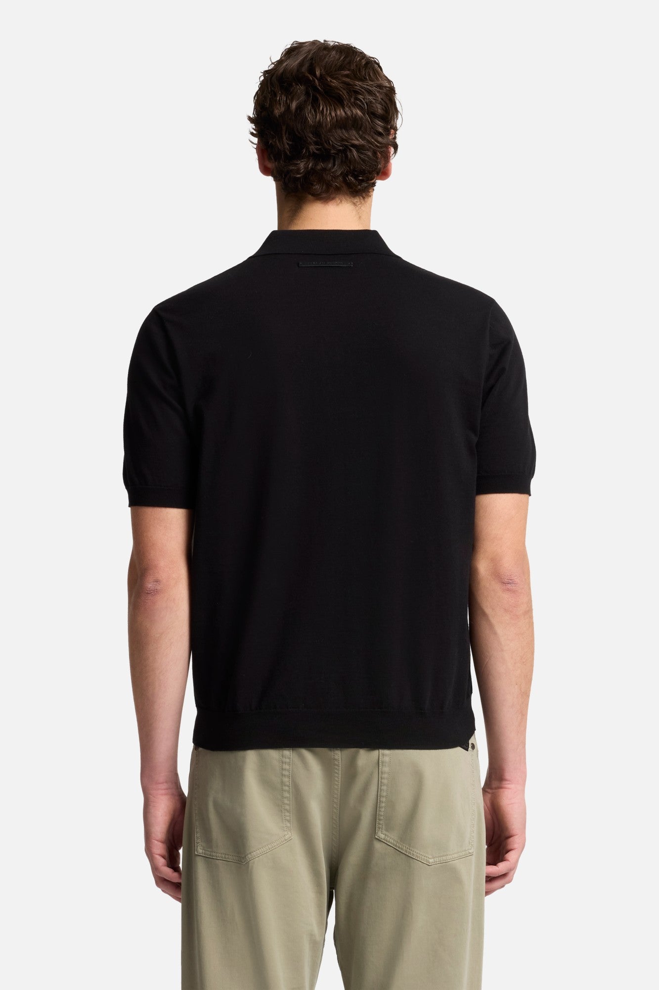 7-for-all-mankind-short-sleeve-polo-sweater-black-herren image 5
