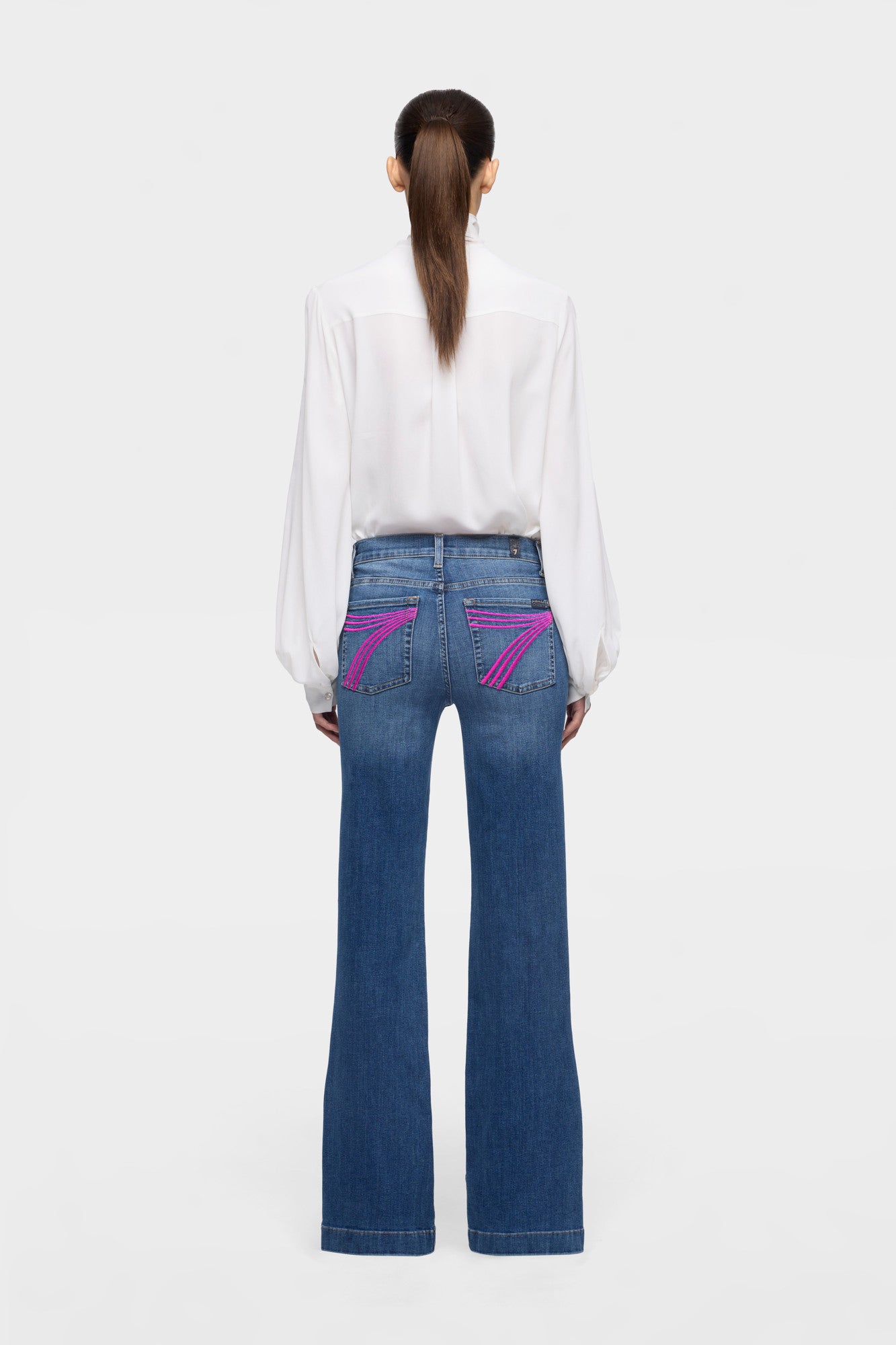 7-for-all-mankind-tailorless-dojo-flare-jeans-denim-rosie-damen image 5