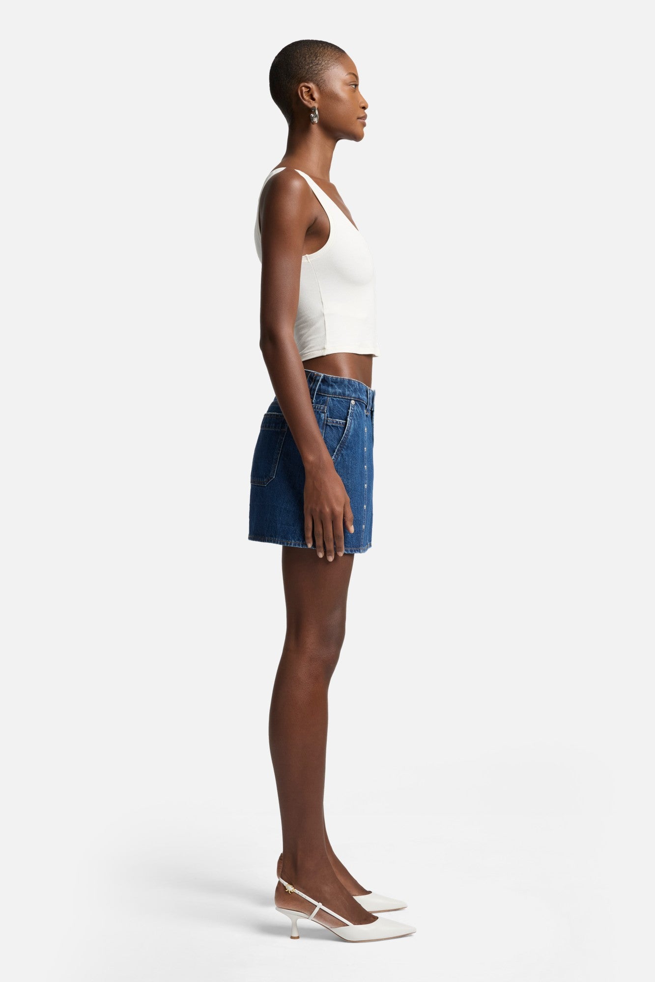 mankind-milly-studded-mini-rock-damen-le-blue image 6