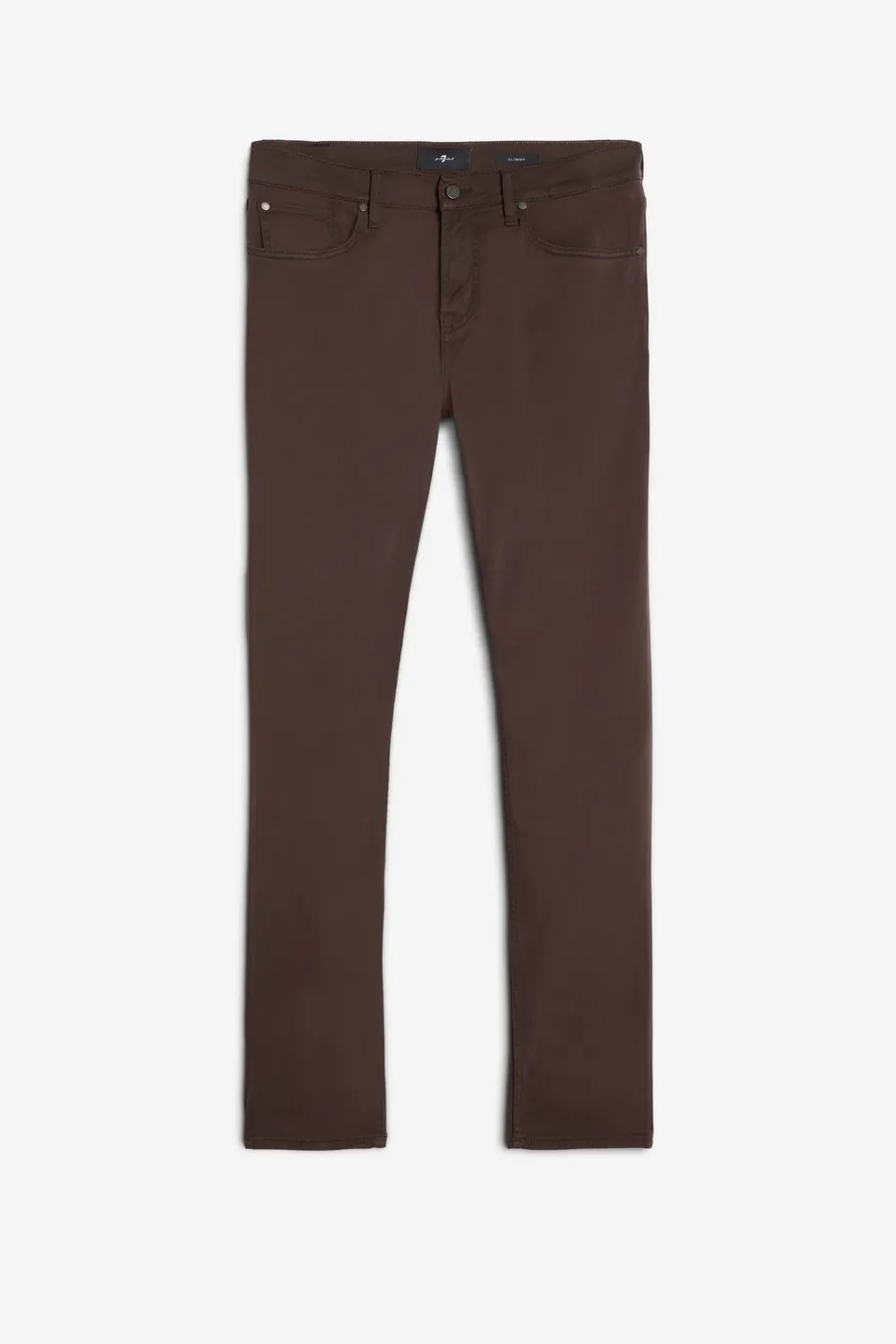 7-for-all-mankind-slimmy-sateen-hose-herren-luxe-performance-coffee-bean-braun image 1