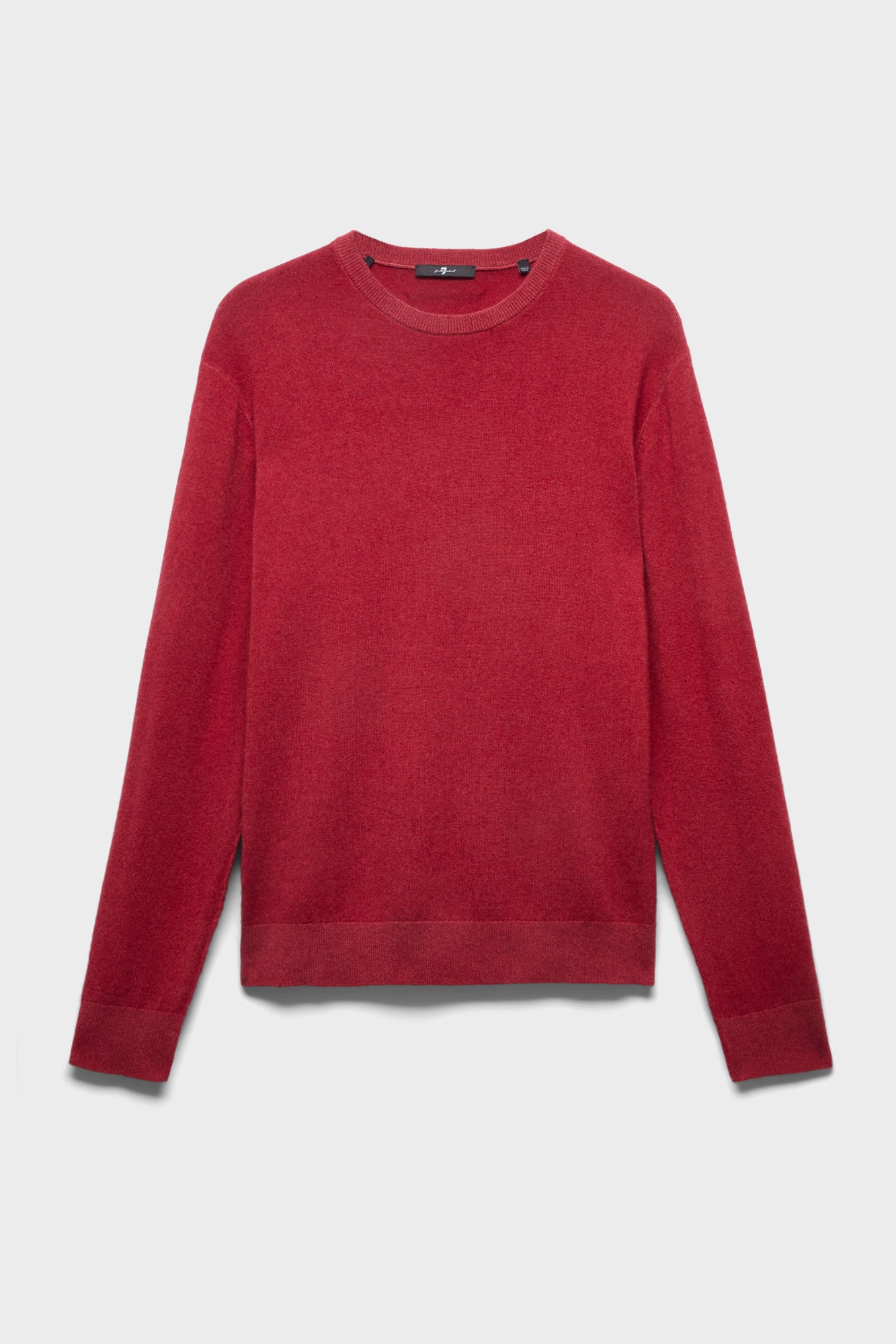 7-for-all-mankind-crewneck-sweater-wool-burgundy-herren-pullover image 1