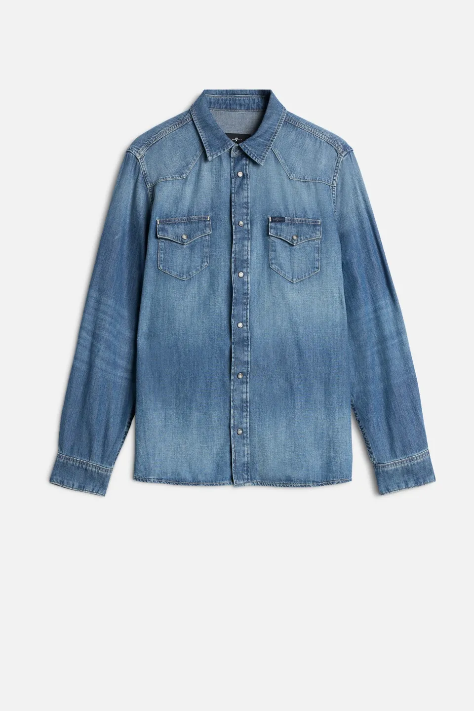 7-for-all-mankind-denim-western-shirt-border-herrenhemd image 1