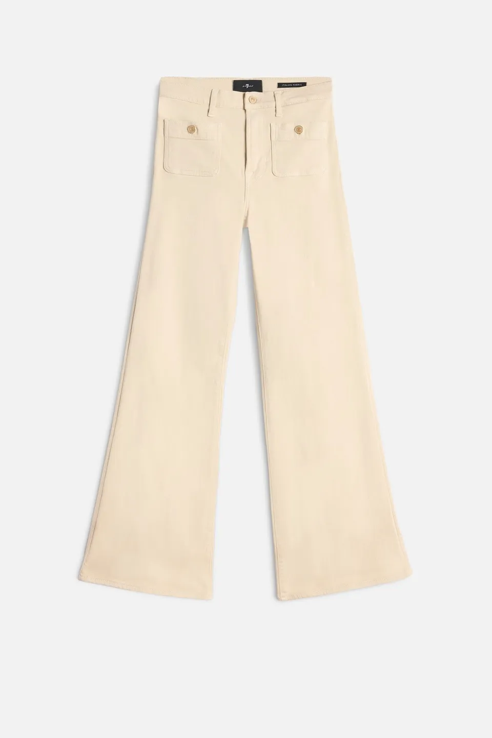 7-for-all-mankind-tailorless-luxe-vintage-modern-dojo-oatmeal-damen-flare-jeans image 1