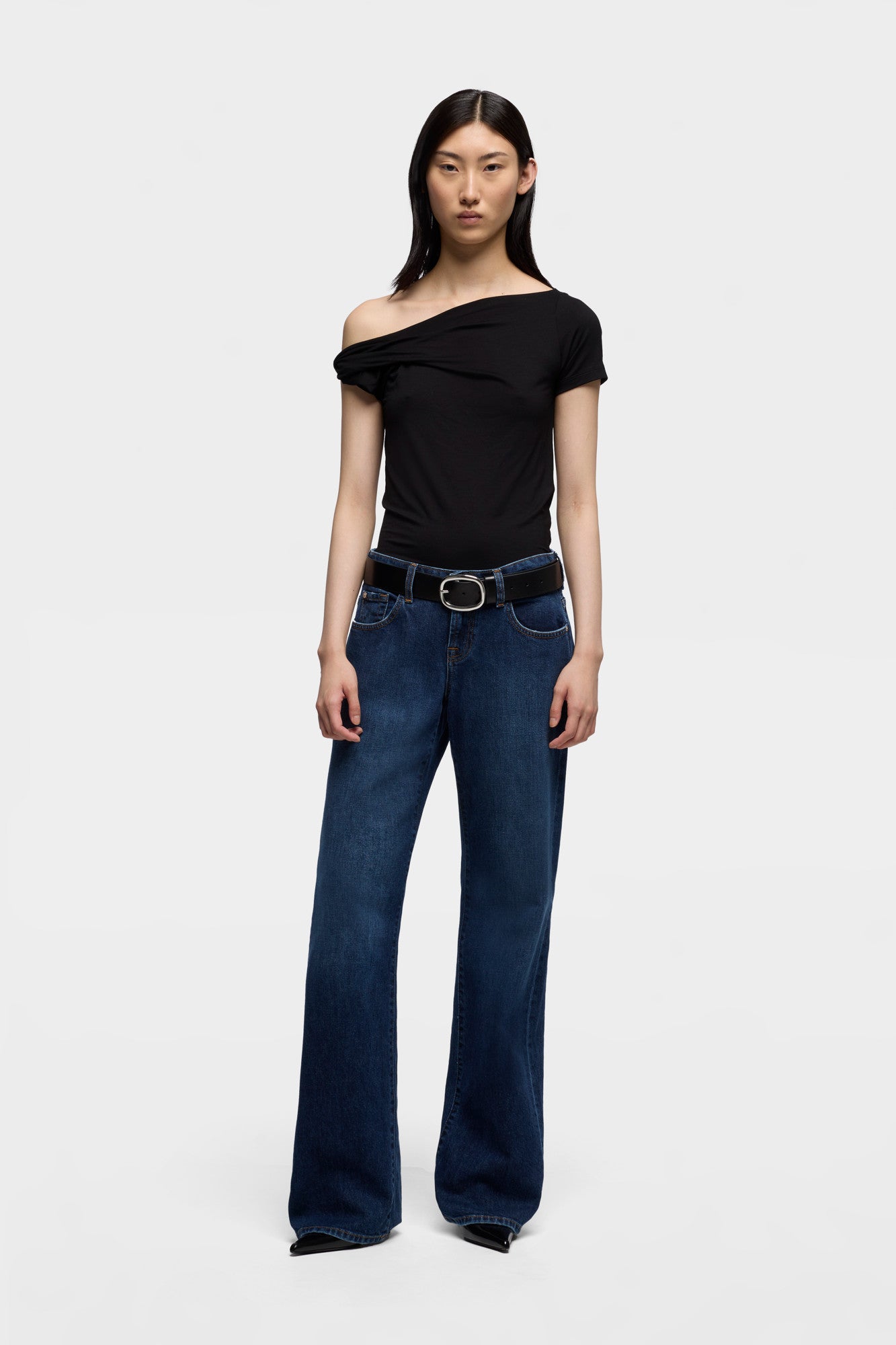 7-for-all-mankind-low-straight-jeans-denim-indiglow-damen image 2