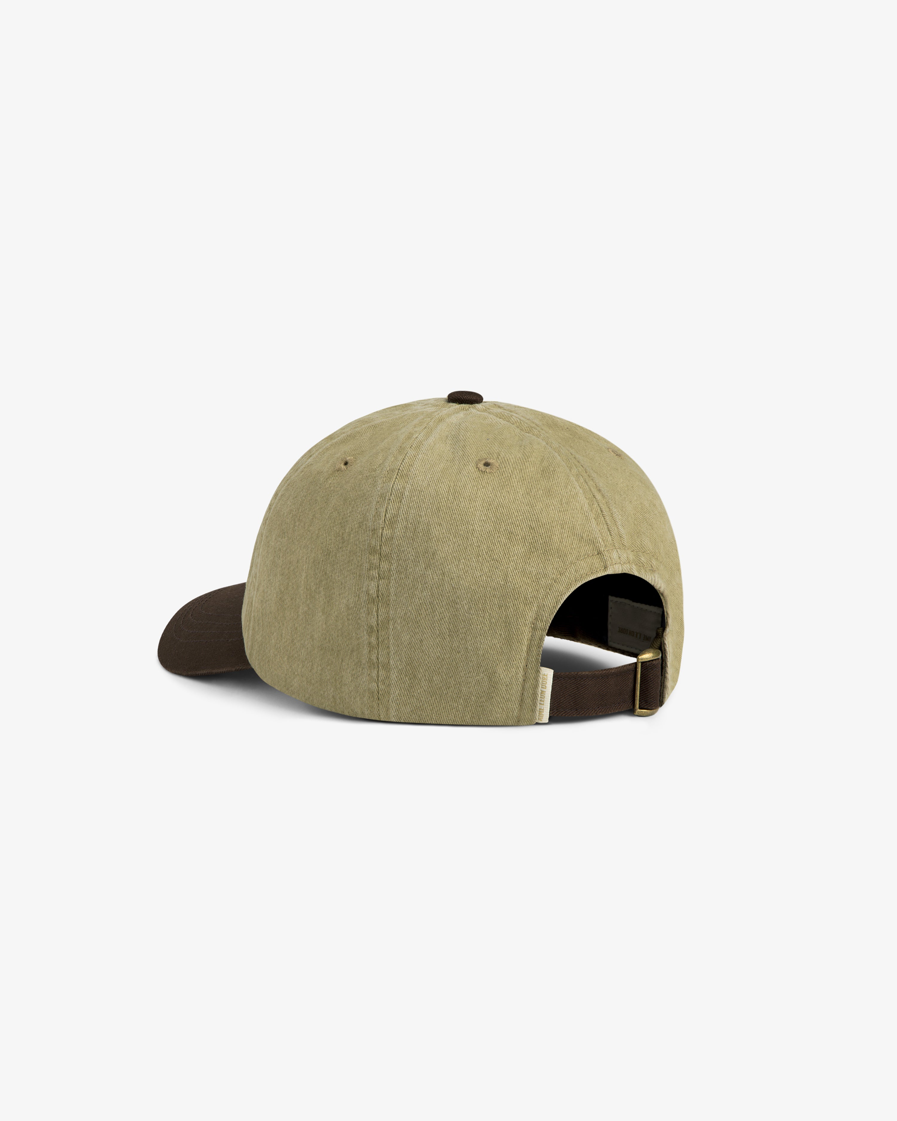 aim-leon-dore-pigment-dyed-logo-cap-taupe-braun image 4