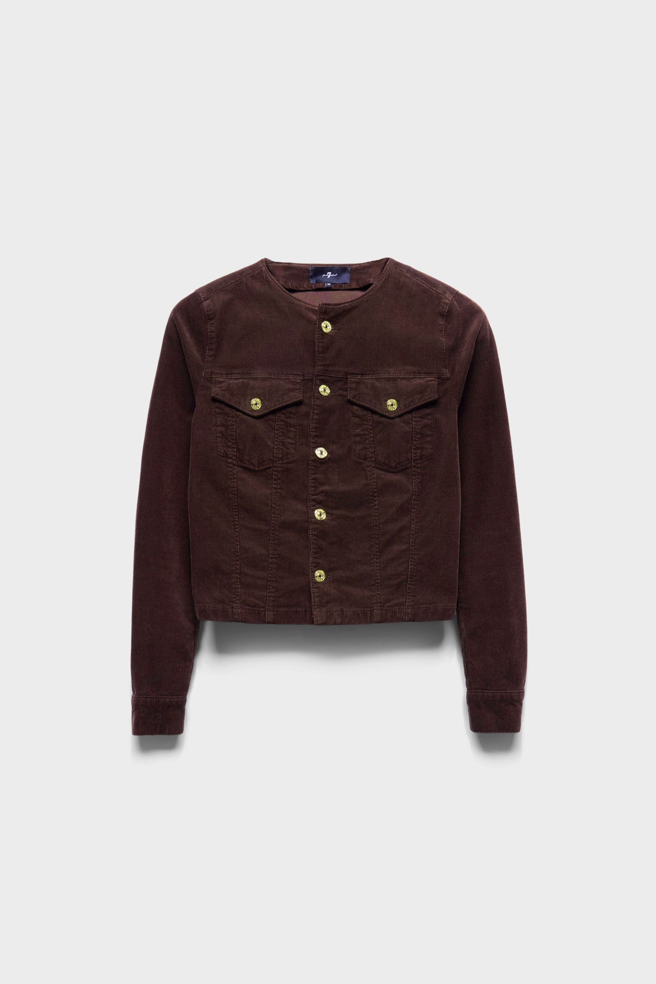 7-for-all-mankind-vicky-jacket-damen-cordjacke-coffee-bean image 1