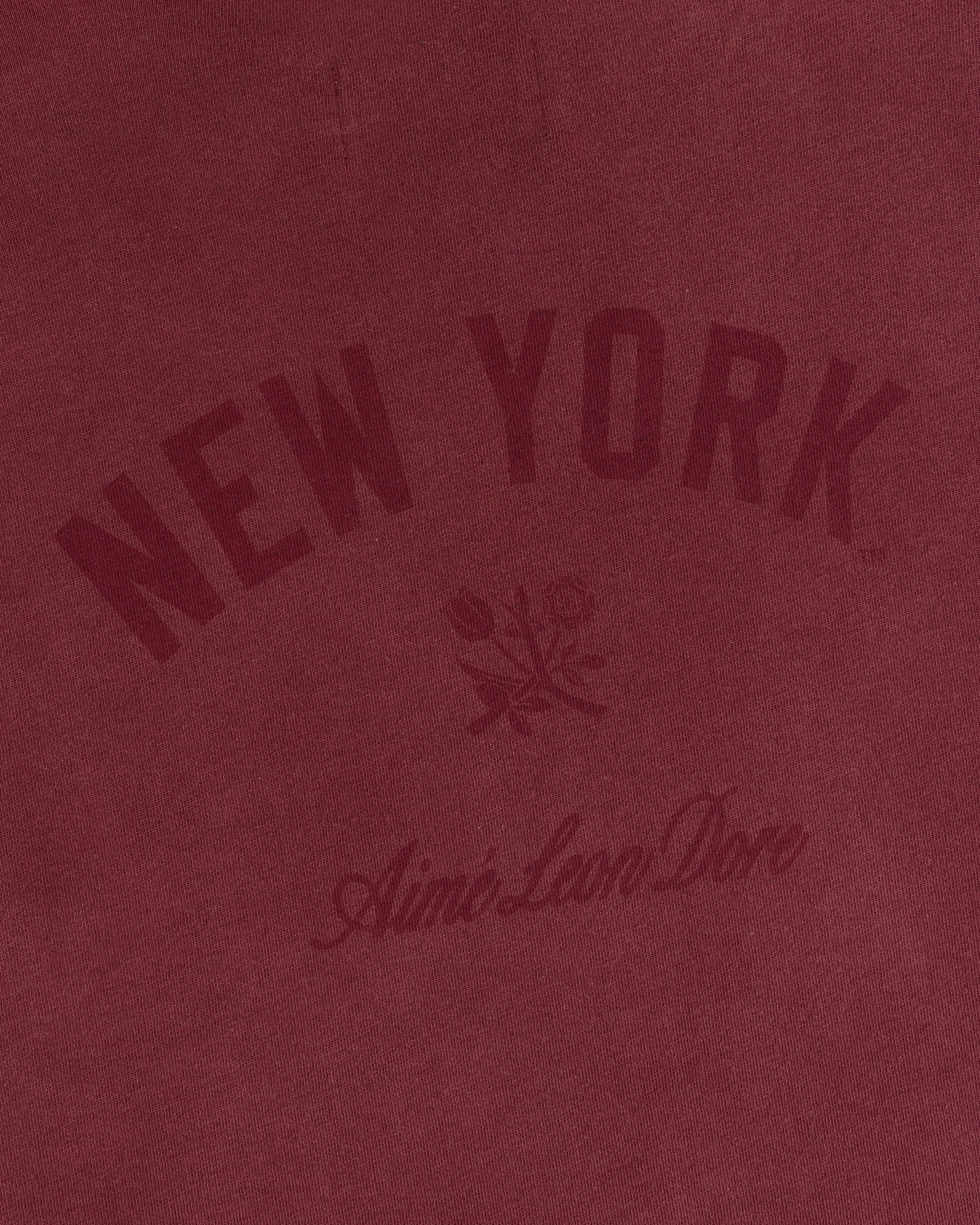 aim-leon-dore-yankees-washed-logo-tee-rotes-boxy-t-shirt image 5