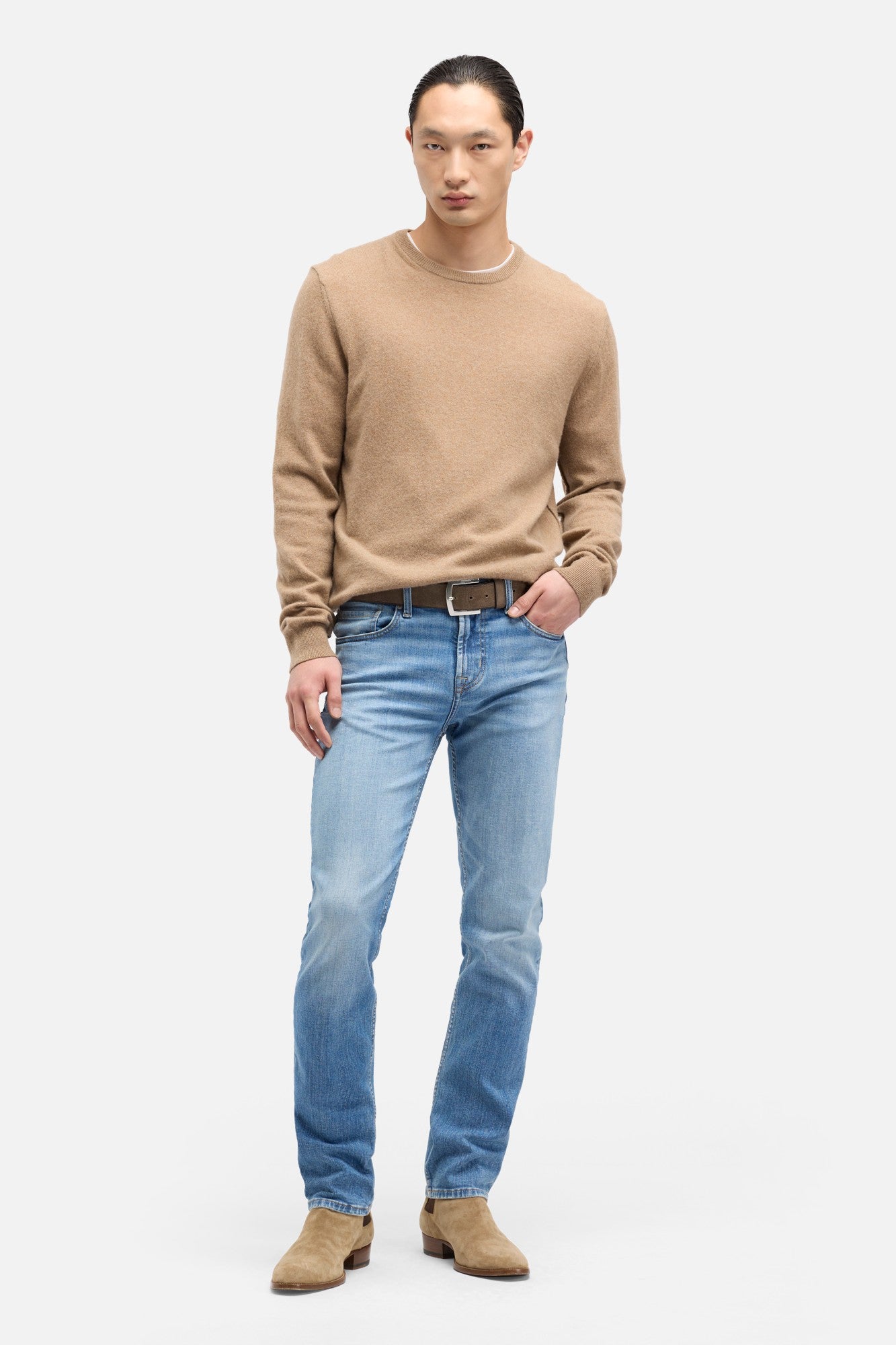7-for-all-mankind-slimmy-jeans-luxe-performance-raincloud-herren image 2