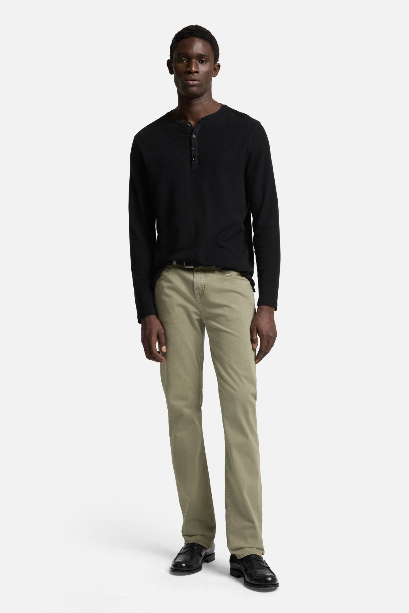 7-for-all-mankind-comfort-sateen-the-straight-straight-hose-olive image 2