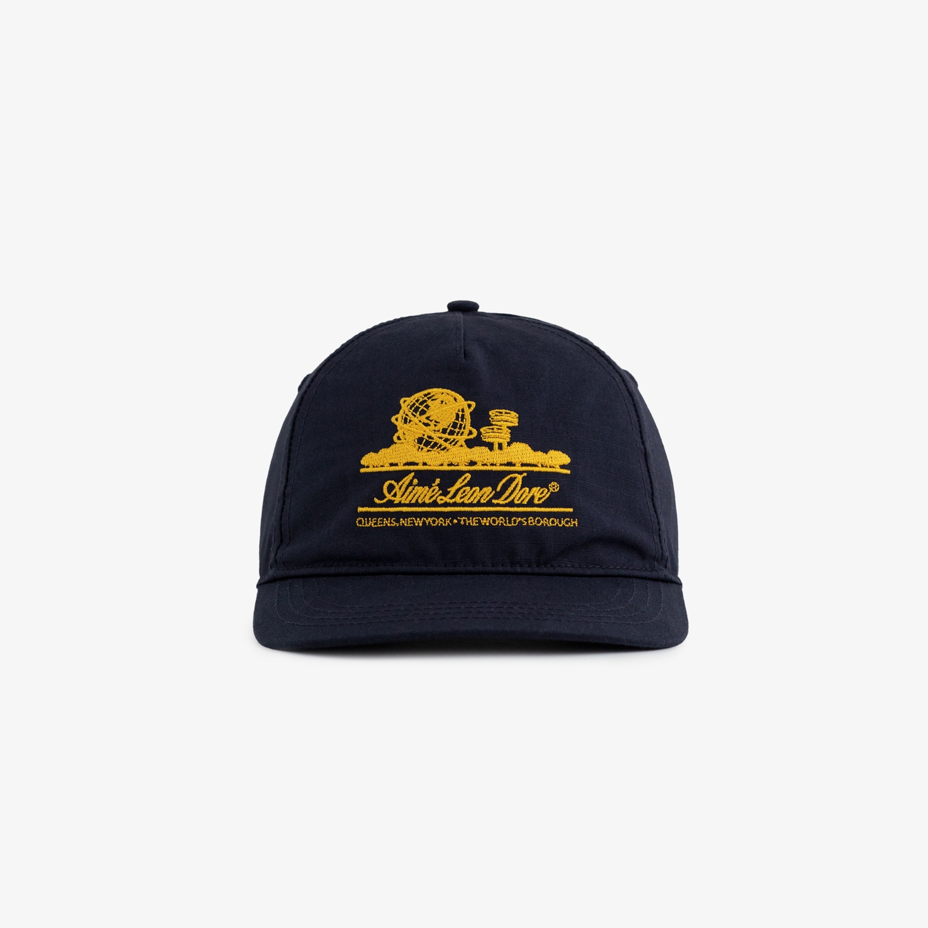 aim-leon-dore-unisphere-hat-navy-5-panel image 1