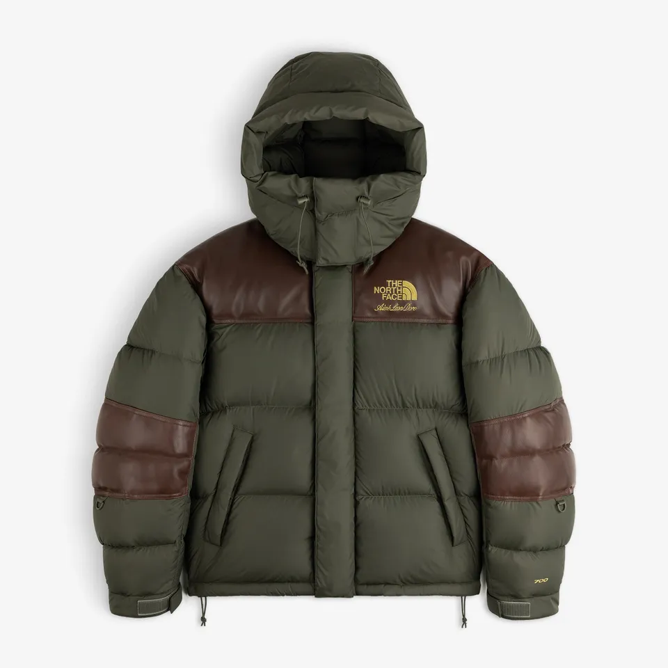ald-x-the-north-face-baltoro-jacket-olive-puffer image 1