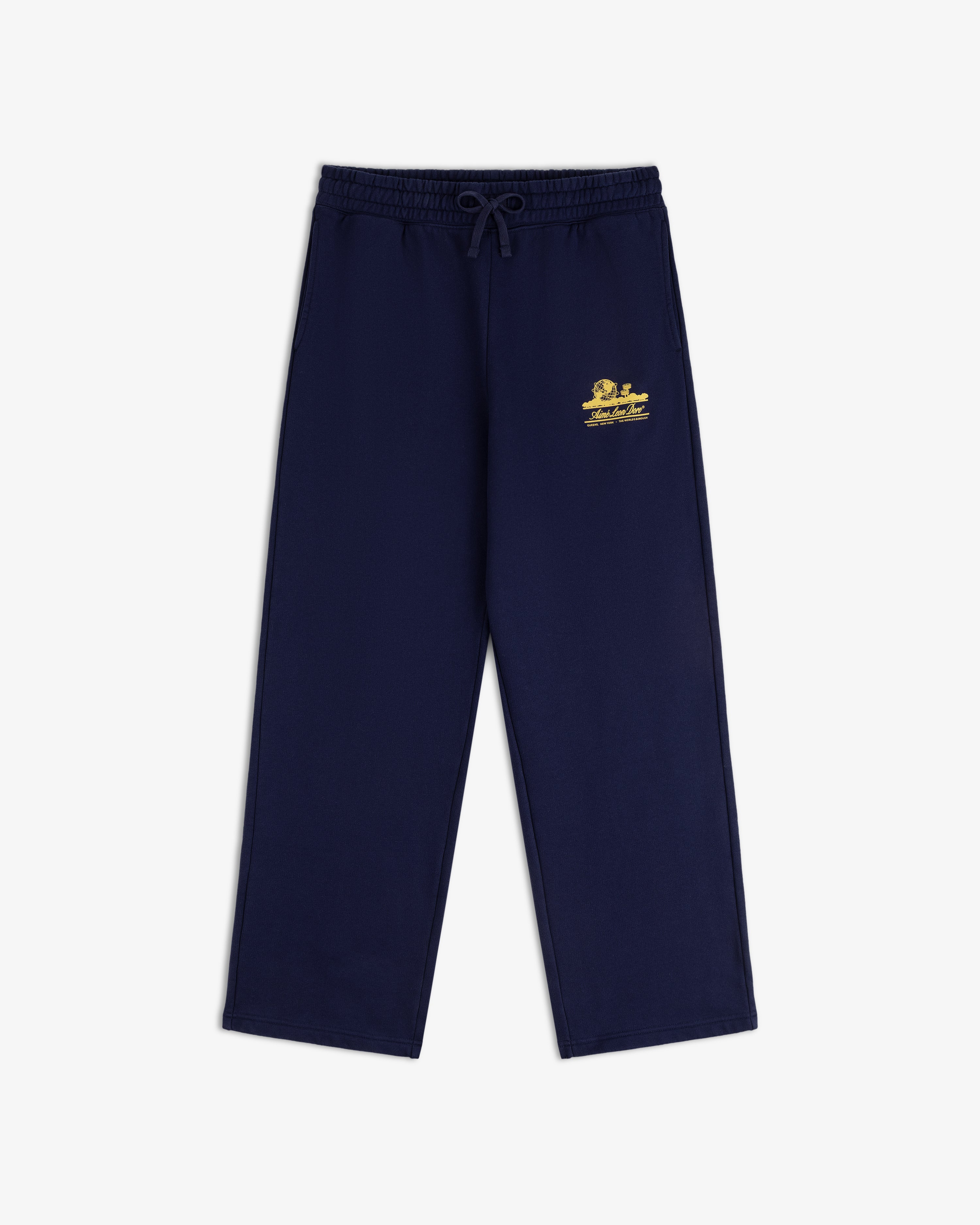 aim-leon-dore-unisphere-sweatpants-navy-jogginghose-baumwolle image 2