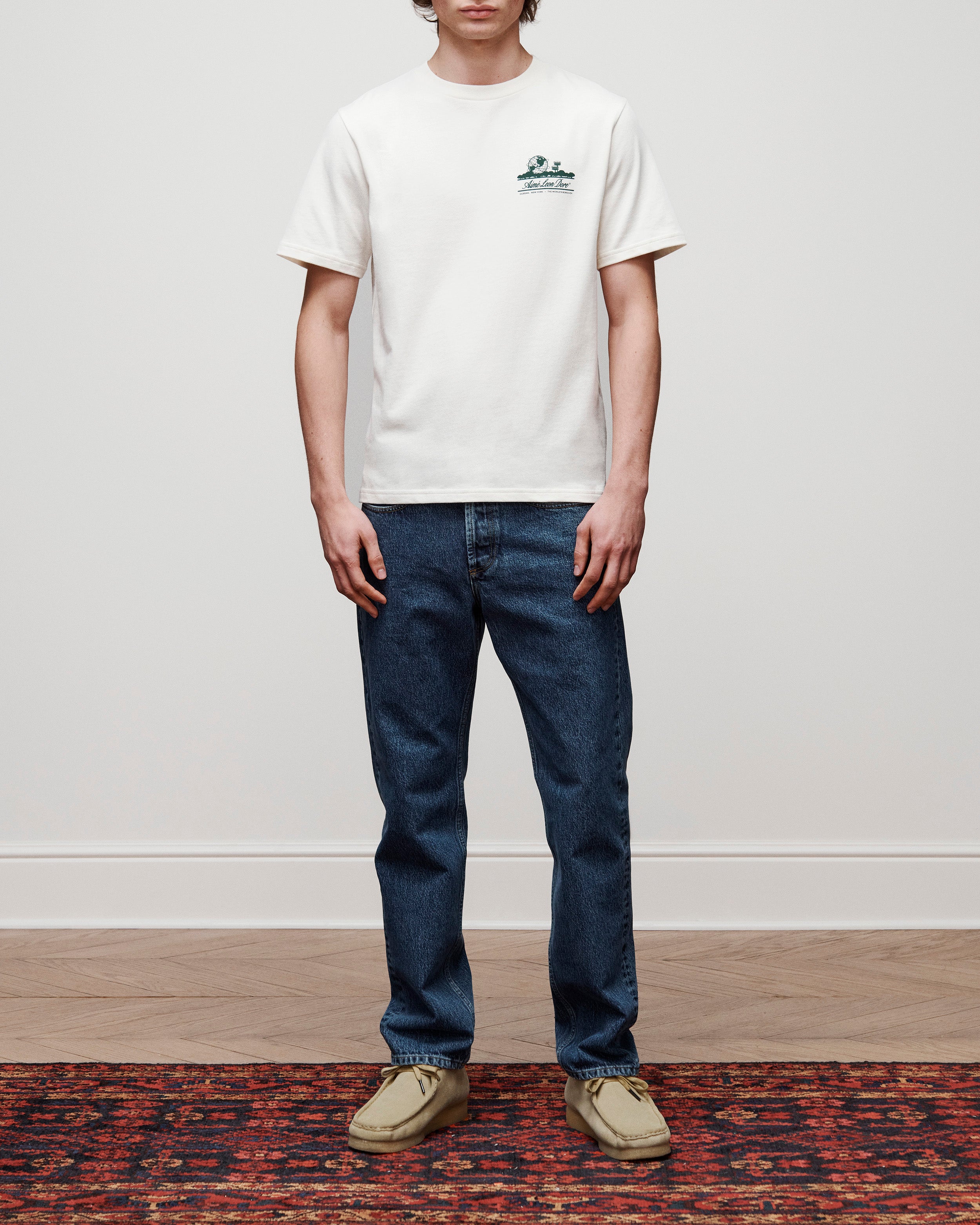 aim-leon-dore-unisphere-tee-cream image 4