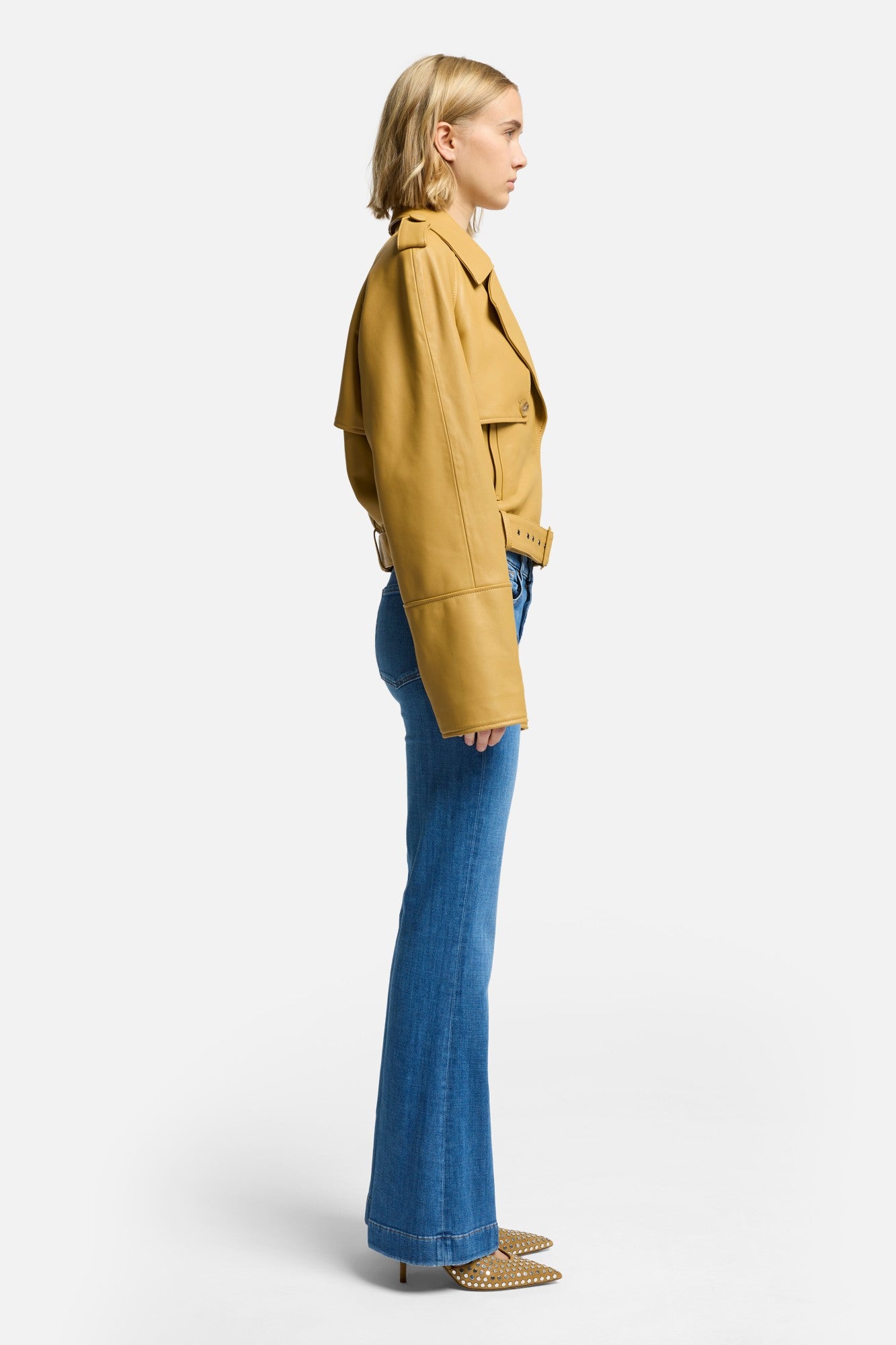 7-for-all-mankind-cropped-leder-bikerjacke-honey image 6