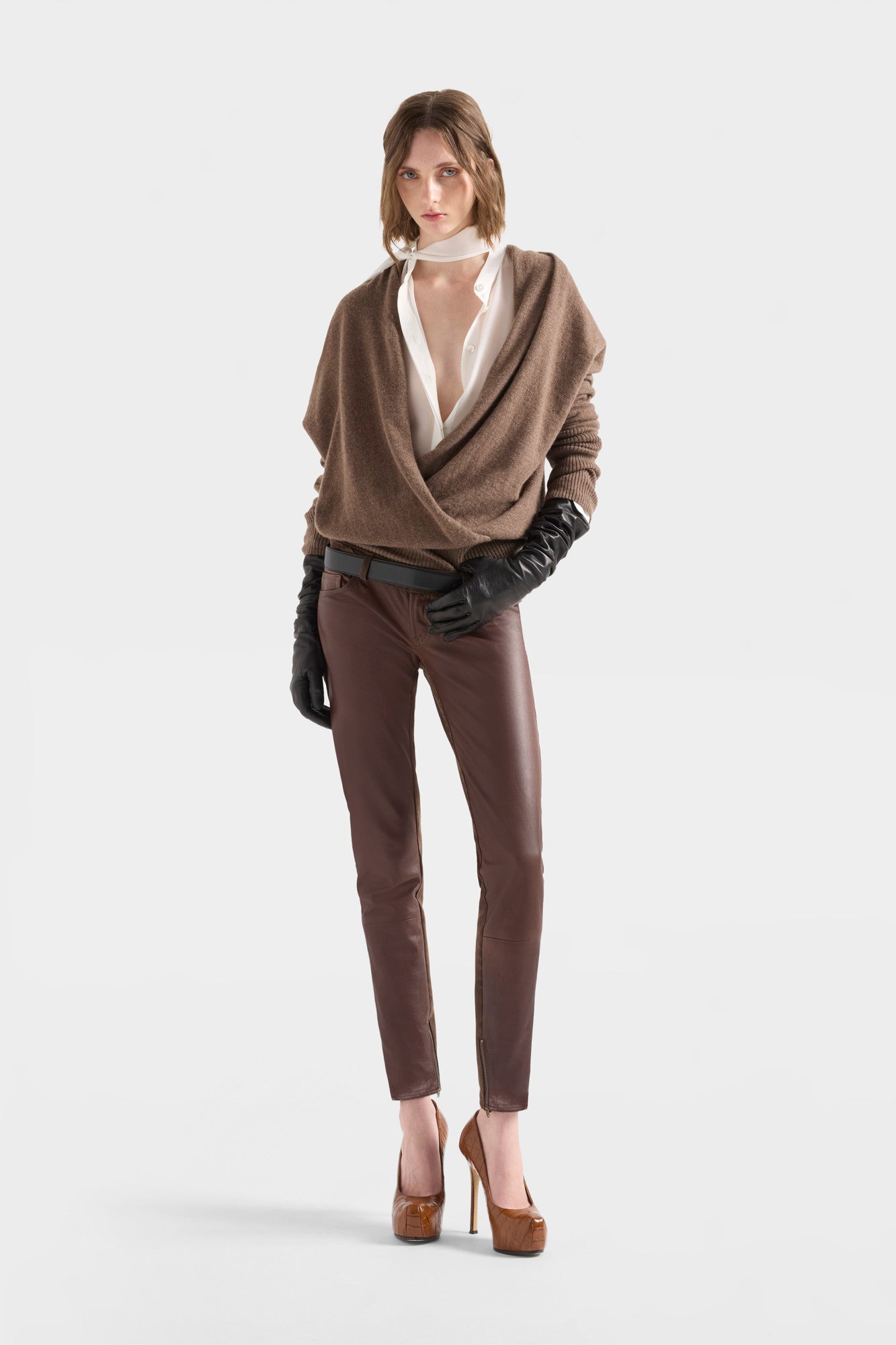 7-for-all-mankind-long-sleeve-bow-shirt-silk-ivory-damen-seidenbluse-wei image 2