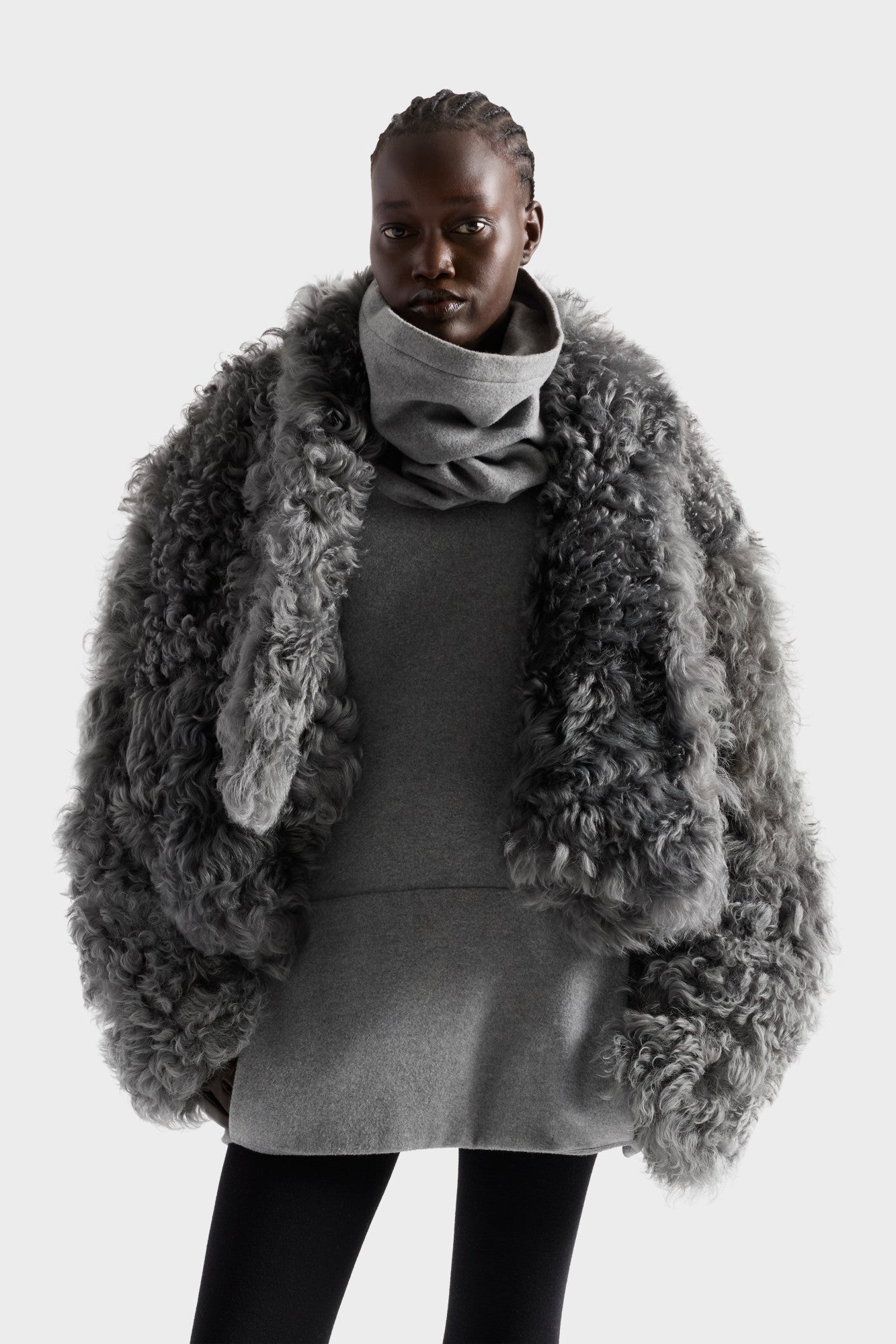 7-for-all-mankind-shearling-jacke-leder-mink image 3