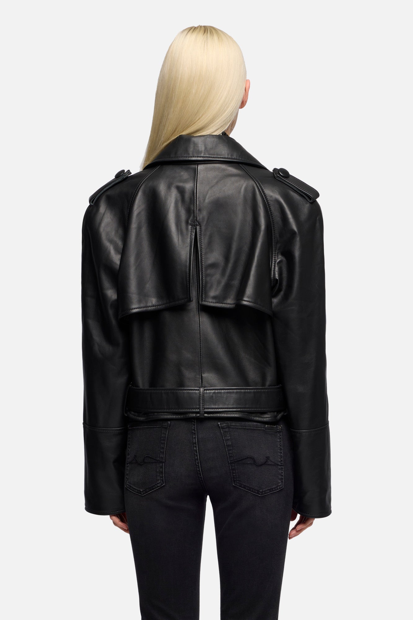 7-for-all-mankind-italian-leather-cropped-moto-jacke-schwarz-damen image 5
