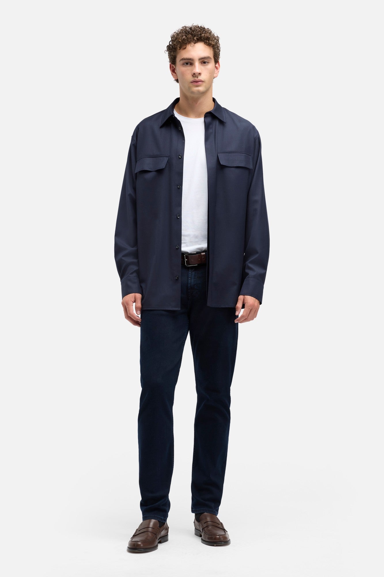 7-for-all-mankind-fluid-overshirt-herren-overshirt-navy image 2
