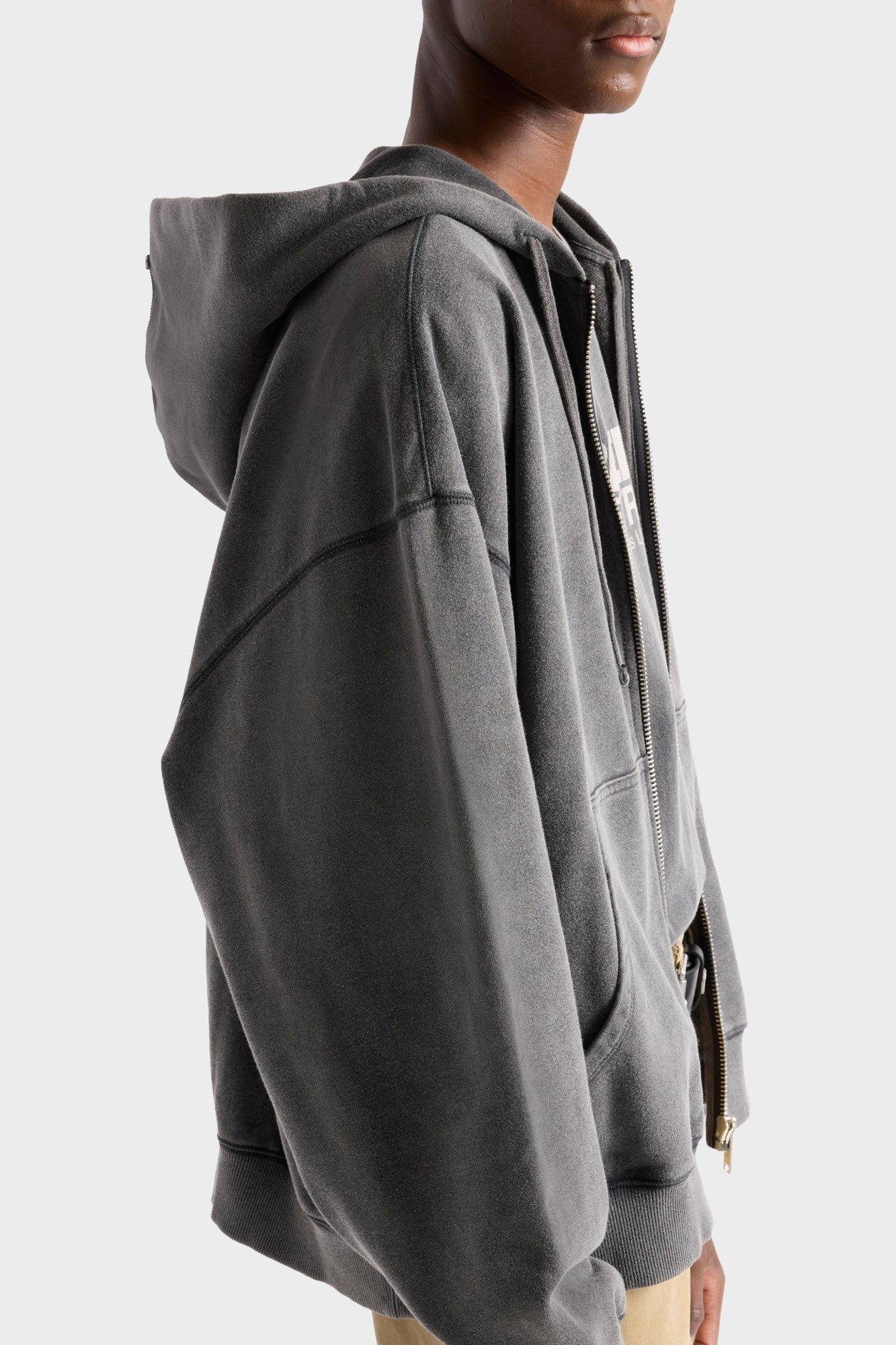 7-for-all-mankind-zip-hoodie-herren-in-schwarz image 6