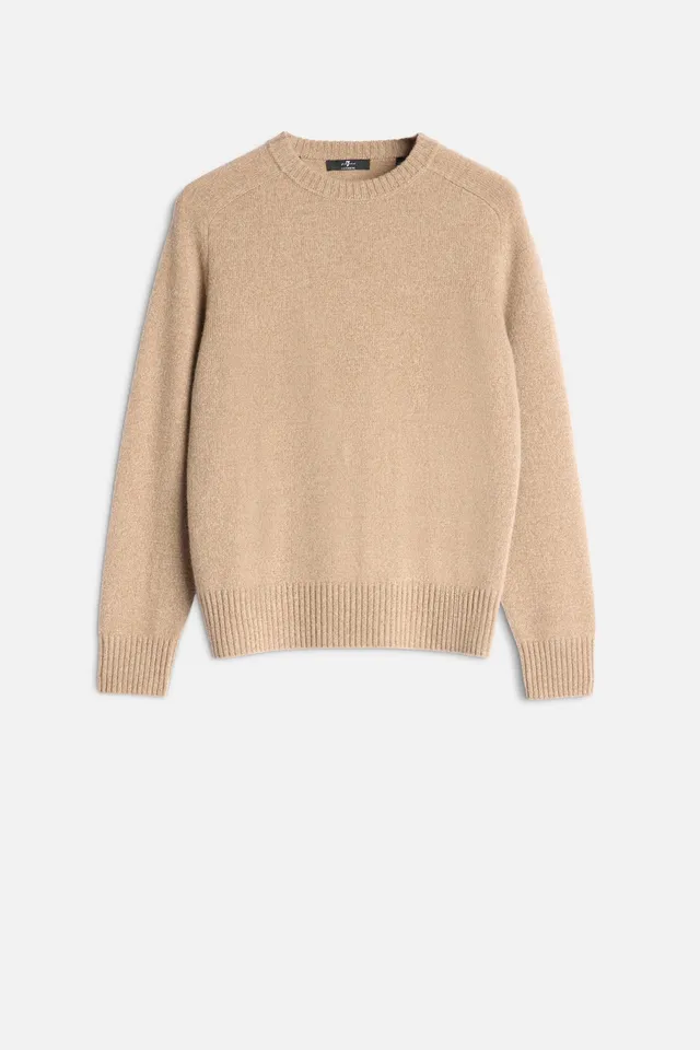 7-for-all-mankind-cashmere-relaxed-sweater-deep-beige-pullover image 1