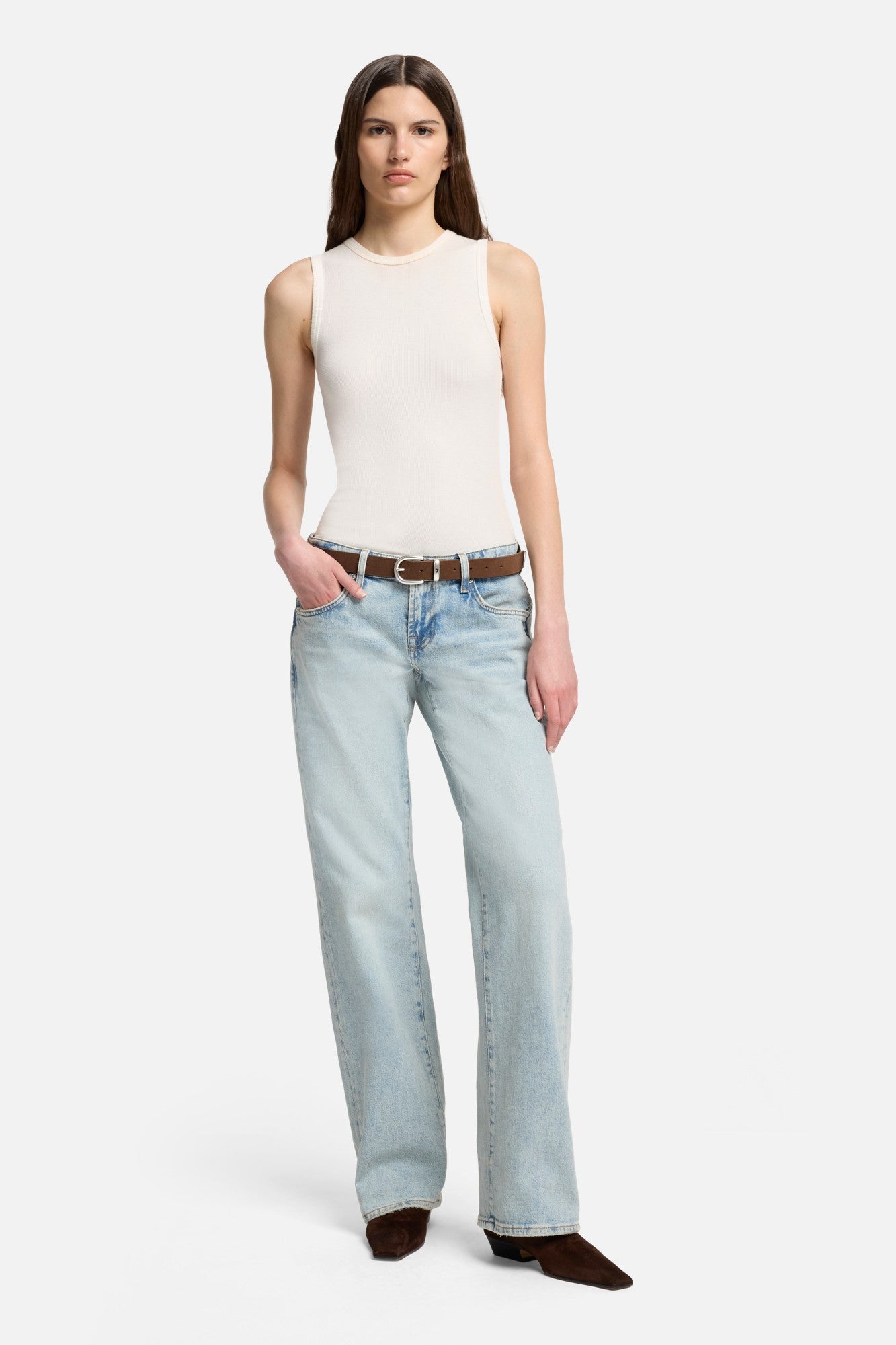 7-for-all-mankind-mankind-low-straight-jeans-sahara image 2