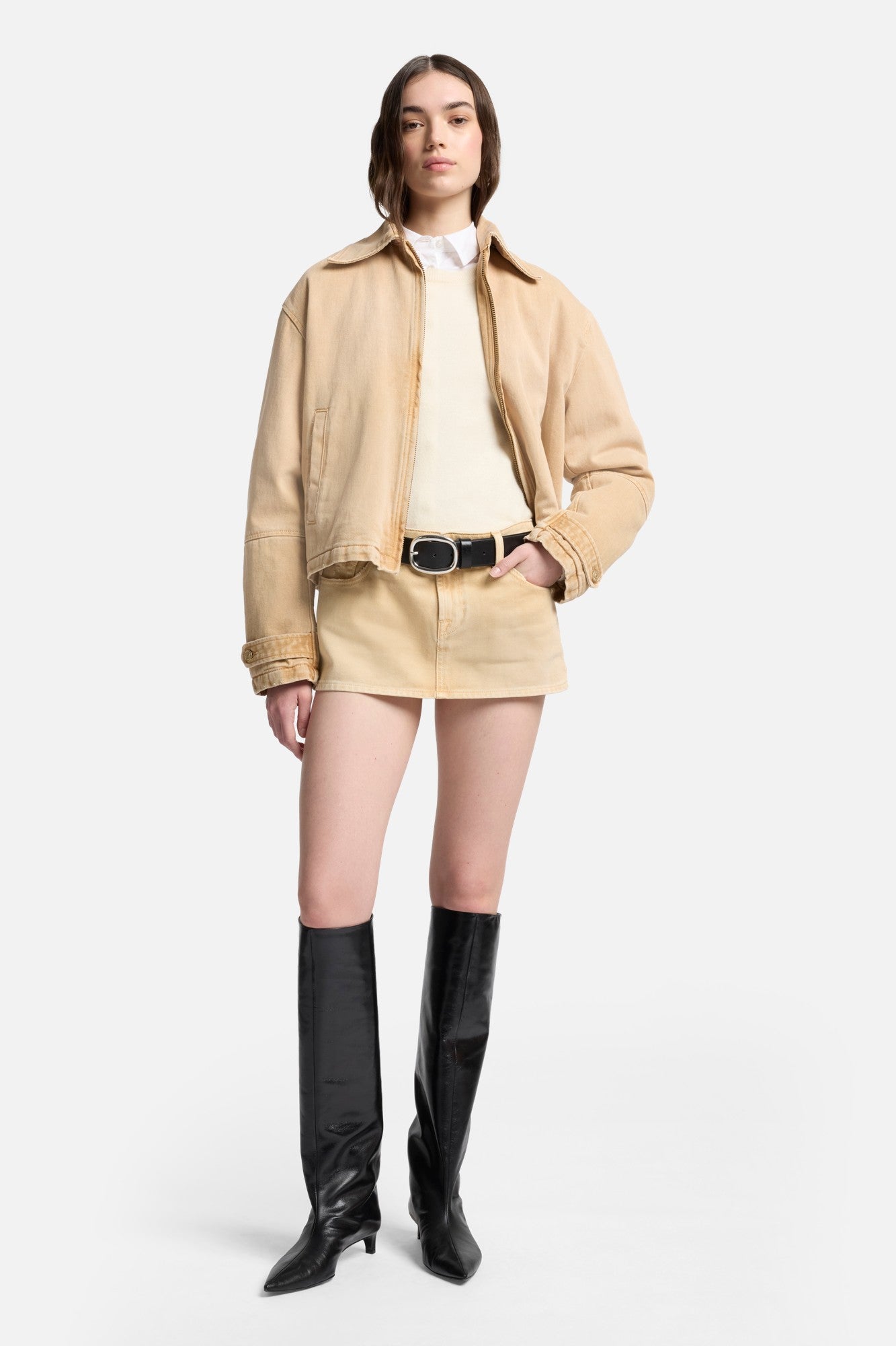 7-for-all-mankind-mankind-workwear-jacket-sand-dune-damen image 2