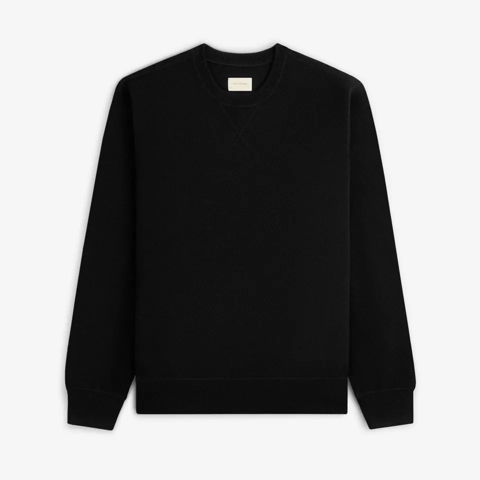 aim-leon-dore-pavilion-cashmere-crewneck-schwarz-aus-100-kaschmir image 1