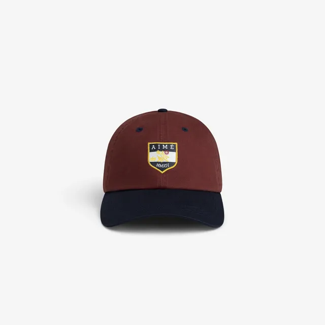 aim-leon-dore-crest-shield-hat-rot-navy image 1