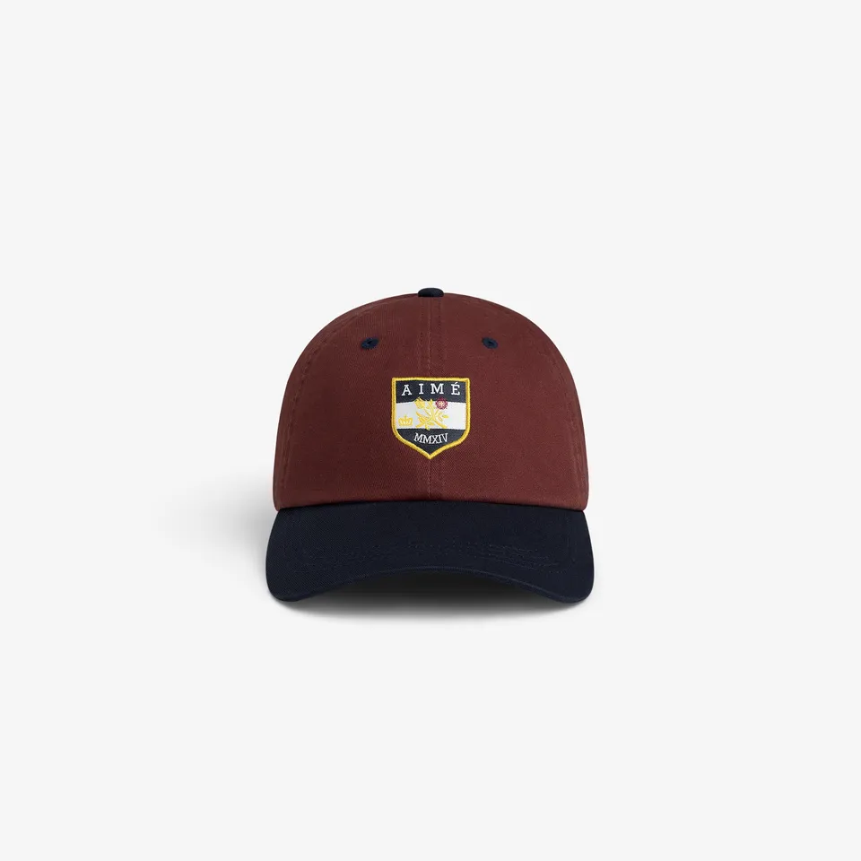 aim-leon-dore-crest-shield-hat-rot-navy image 1