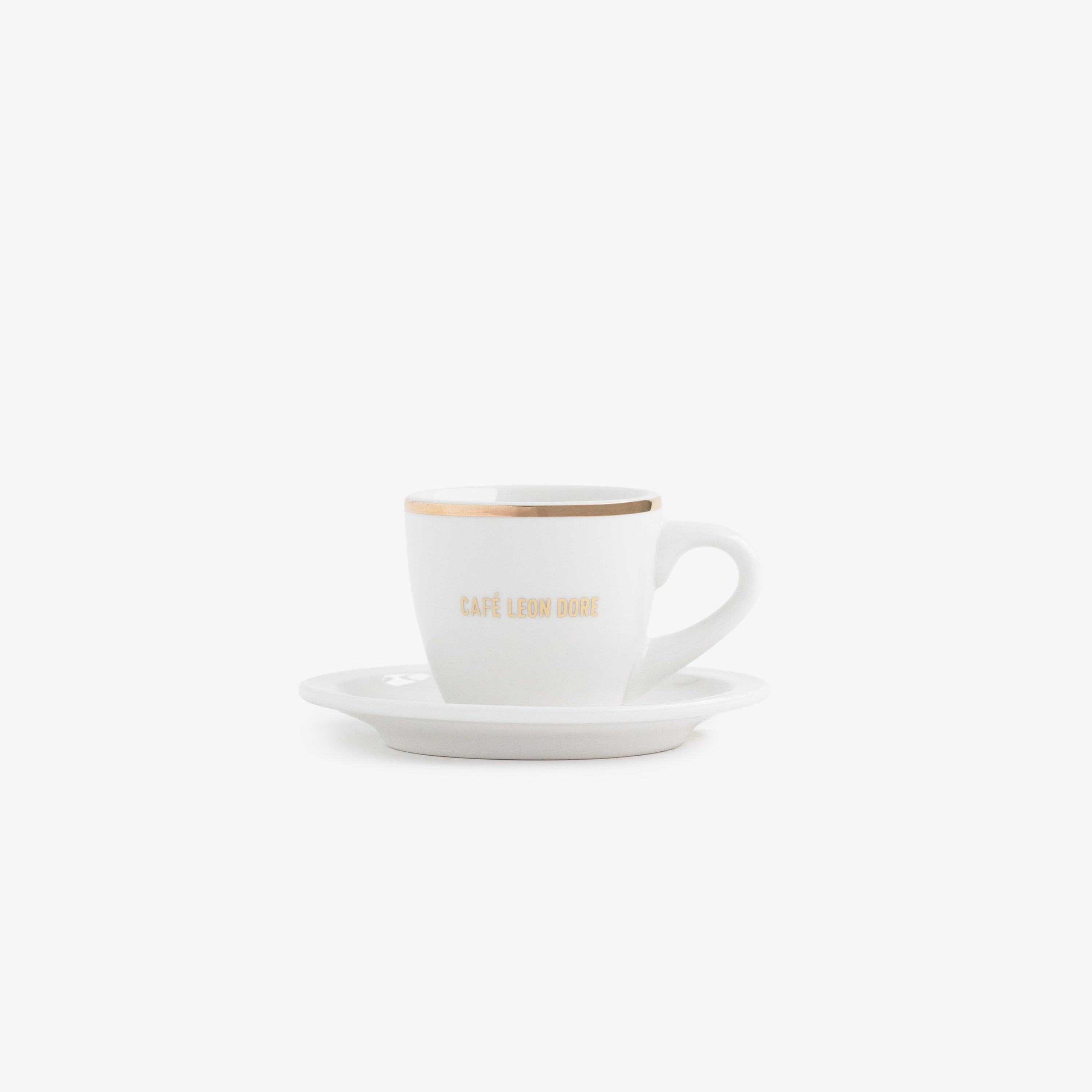aim-leon-dore-caf-leon-dore-espresso-tasse-mit-untertasse image 1
